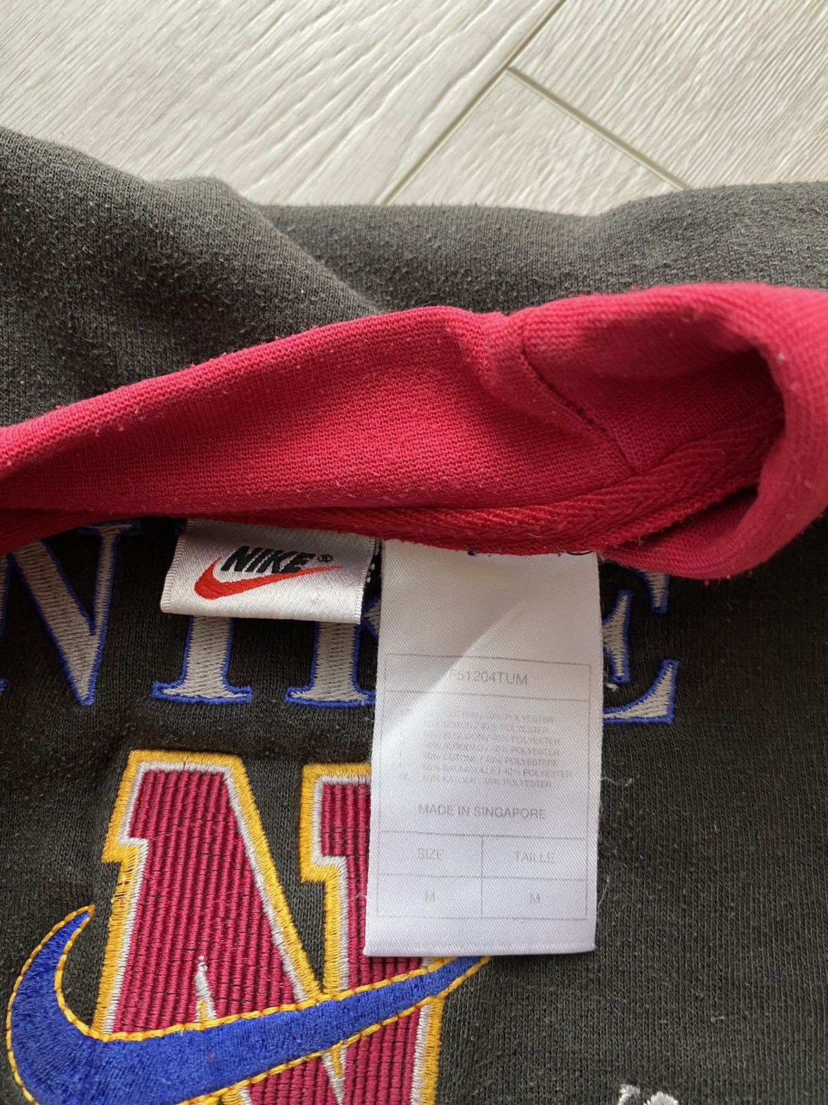 Nike × Vintage Vintage 1990s Nike The Sport Fitness Streetwear Sweatshirt Size US M / EU 48-50 / 2 - 6 Thumbnail