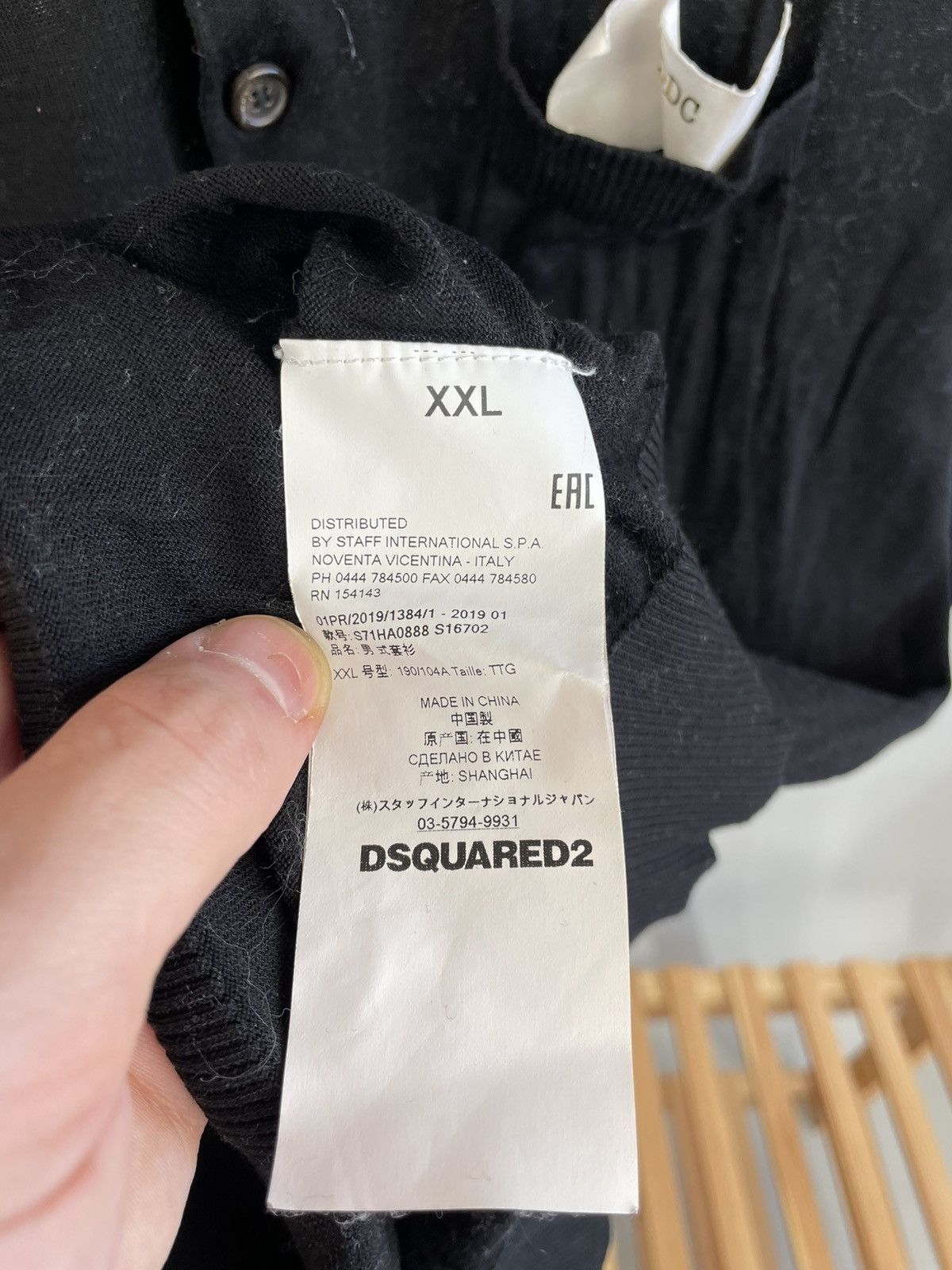 Dsquared2 Dsquared cotton light polo size Xl-XXL Size US XL / EU 56 / 4 - 8 Thumbnail