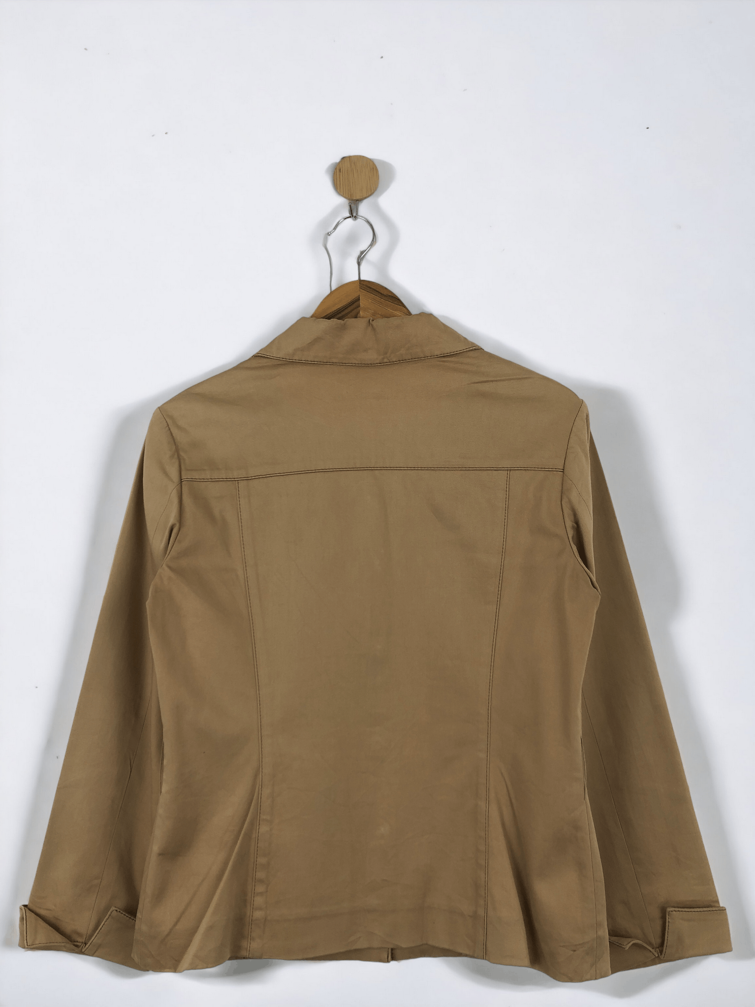 Burberry Vintage Burberry London Button Up Blazer Jacket Brown JA0030 Size US XS / EU 42 / 0 - 3 Thumbnail