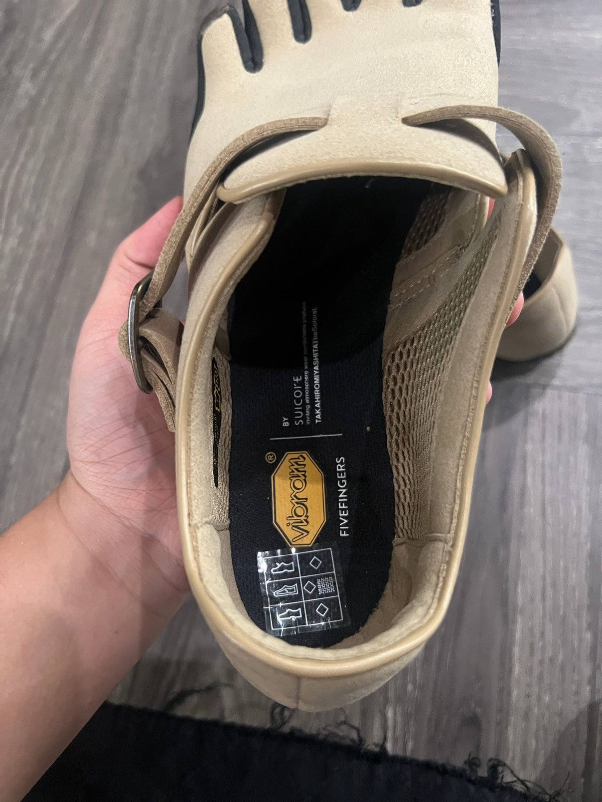 Suicoke × Takahiromiyashita The Soloist. × Vibram AW23 TAKAHIROMIYASHITA TheSoloist Suede One Strap Fivefinger Size US 8.5 / EU 41-42 - 7 Thumbnail