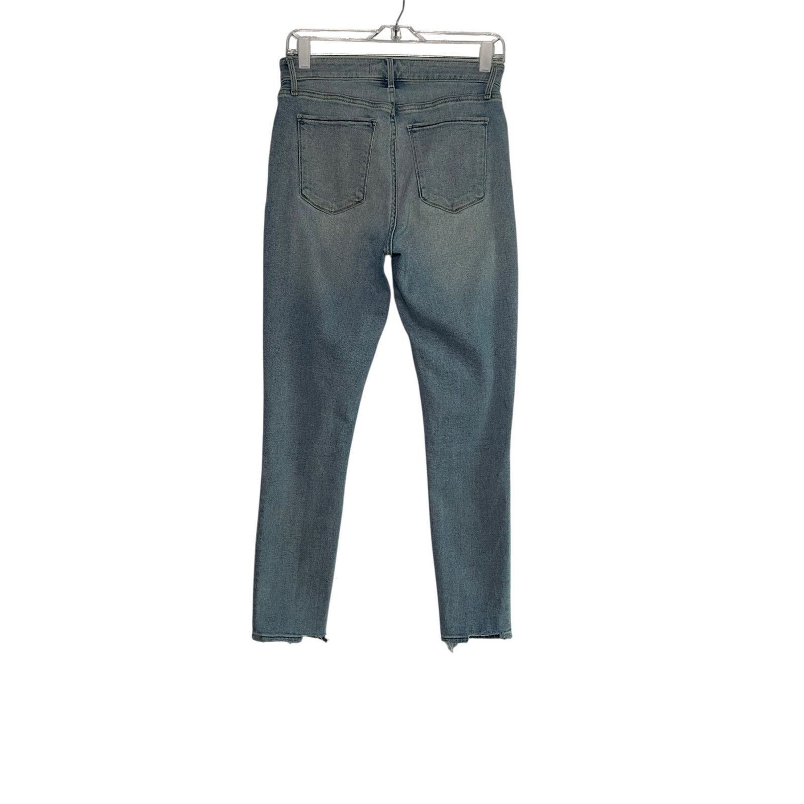 Abercrombie & Fitch Abercrombie & Fitch blue high rise super skinny jeans size 6 Size 28" / US 6 / IT 42 - 2 Thumbnail