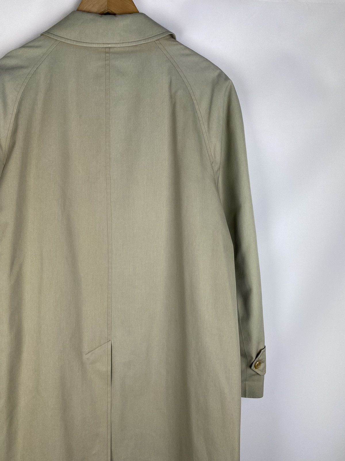 Burberry Burberrys vintage nova check lined men’s trench coat jacket Size US XXL / EU 58 / 5 - 19 Thumbnail