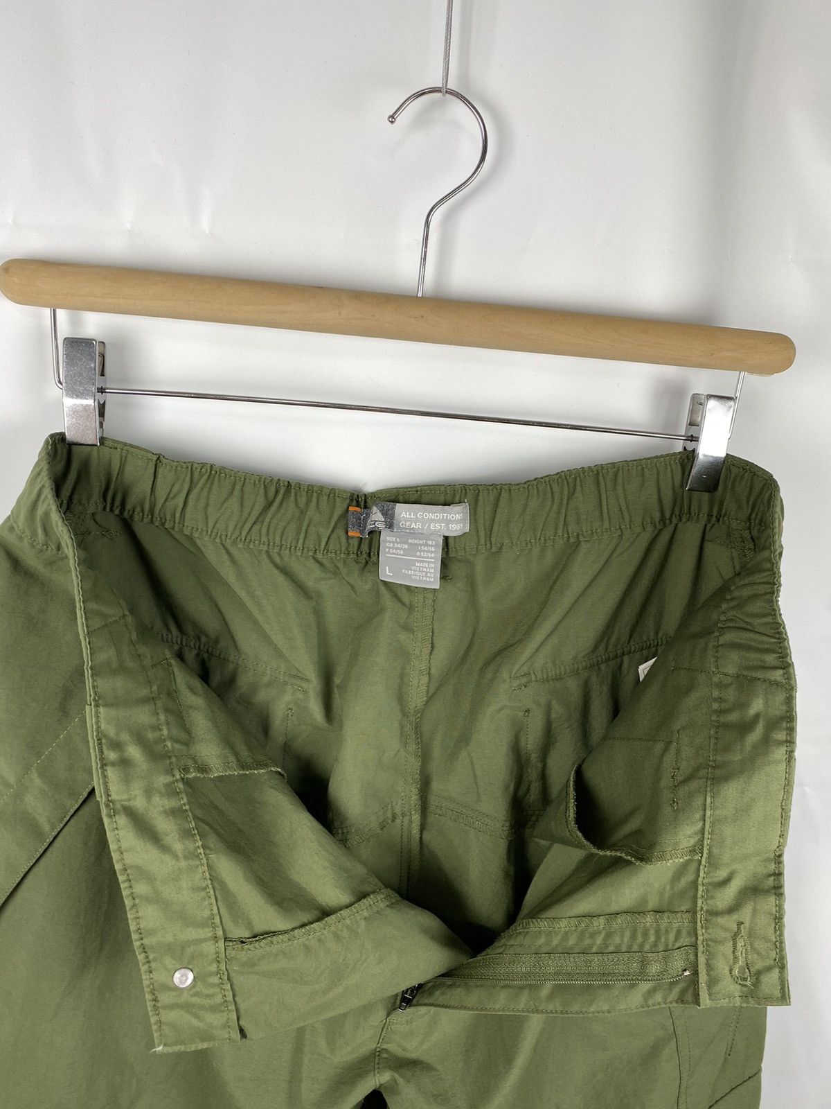 Nike ACG × Vintage Vintage Nike ACG Men Cargo Pants Wide Leg size L Size US 34 / EU 50 - 11 Thumbnail