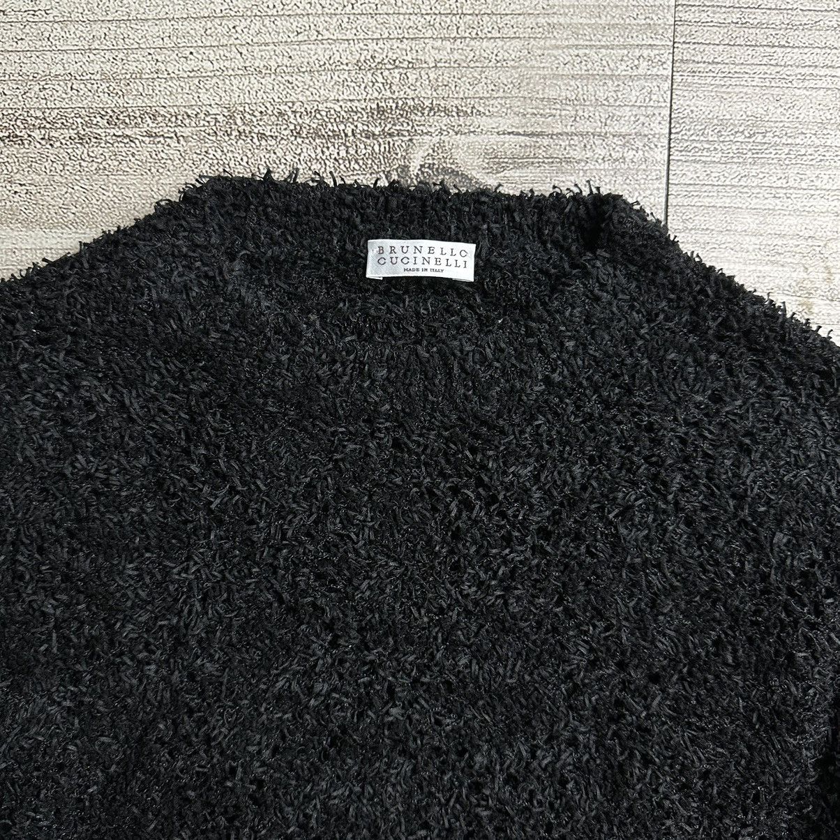 Brunello Cucinelli Brunello cucinelli - Mohair knitted sweater Size US M / EU 48-50 / 2 - 4 Thumbnail