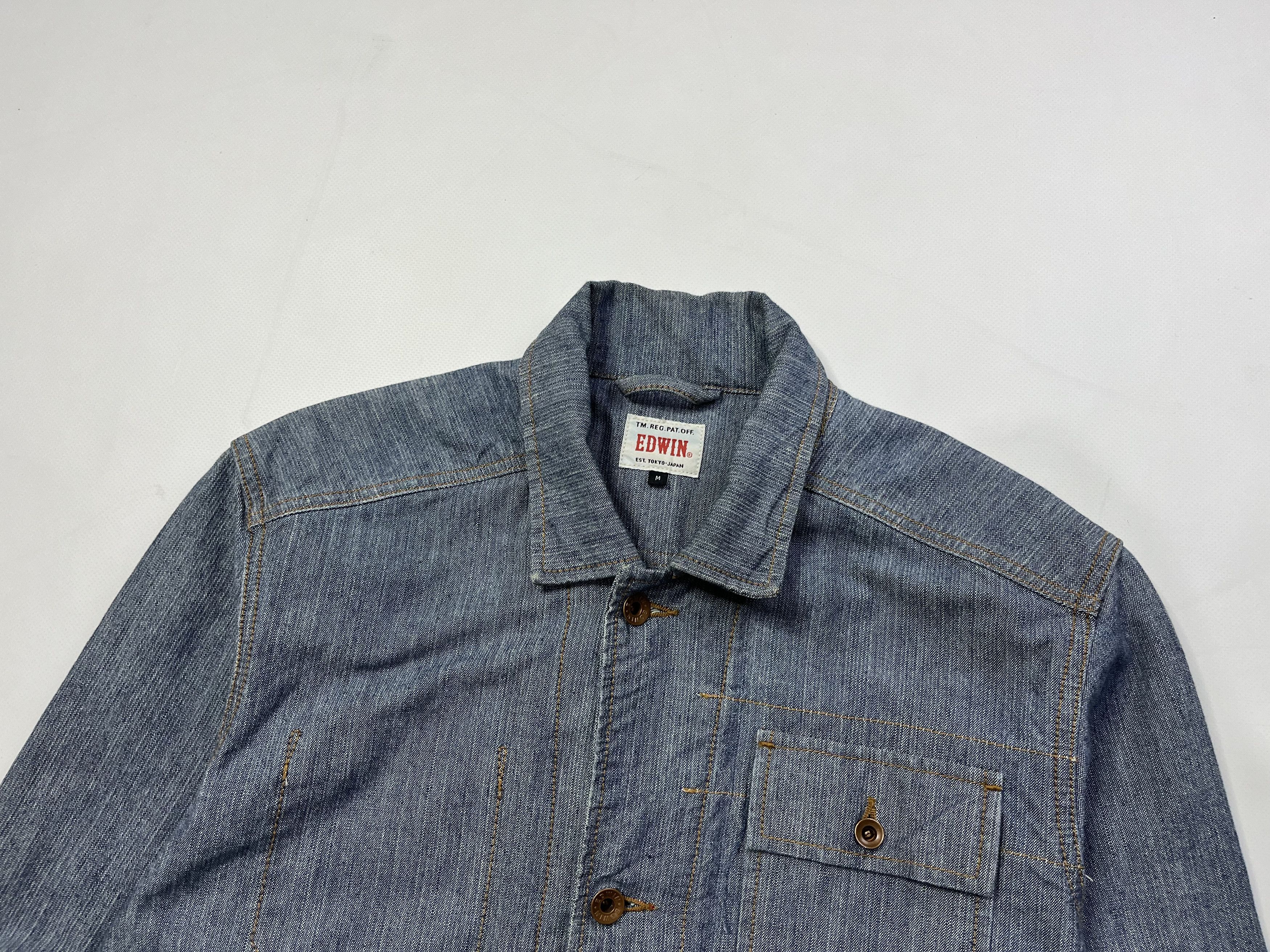 Edwin × Japanese Brand Edwin Morris denim jacket Size US M / EU 48-50 / 2 - 2 Thumbnail