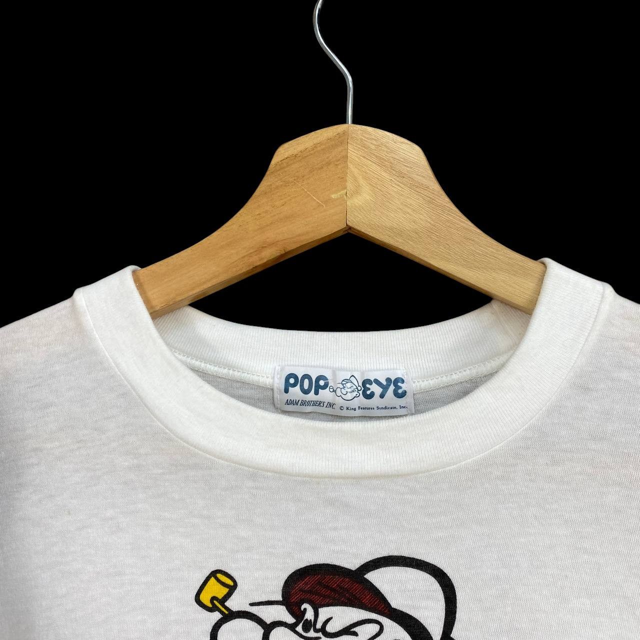 Vintage VINTAGE POPEYE SAILORMAN YELLOW SHOES 1978 PAPERTHIN SHIRT Size US M / EU 48-50 / 2 - 4 Thumbnail