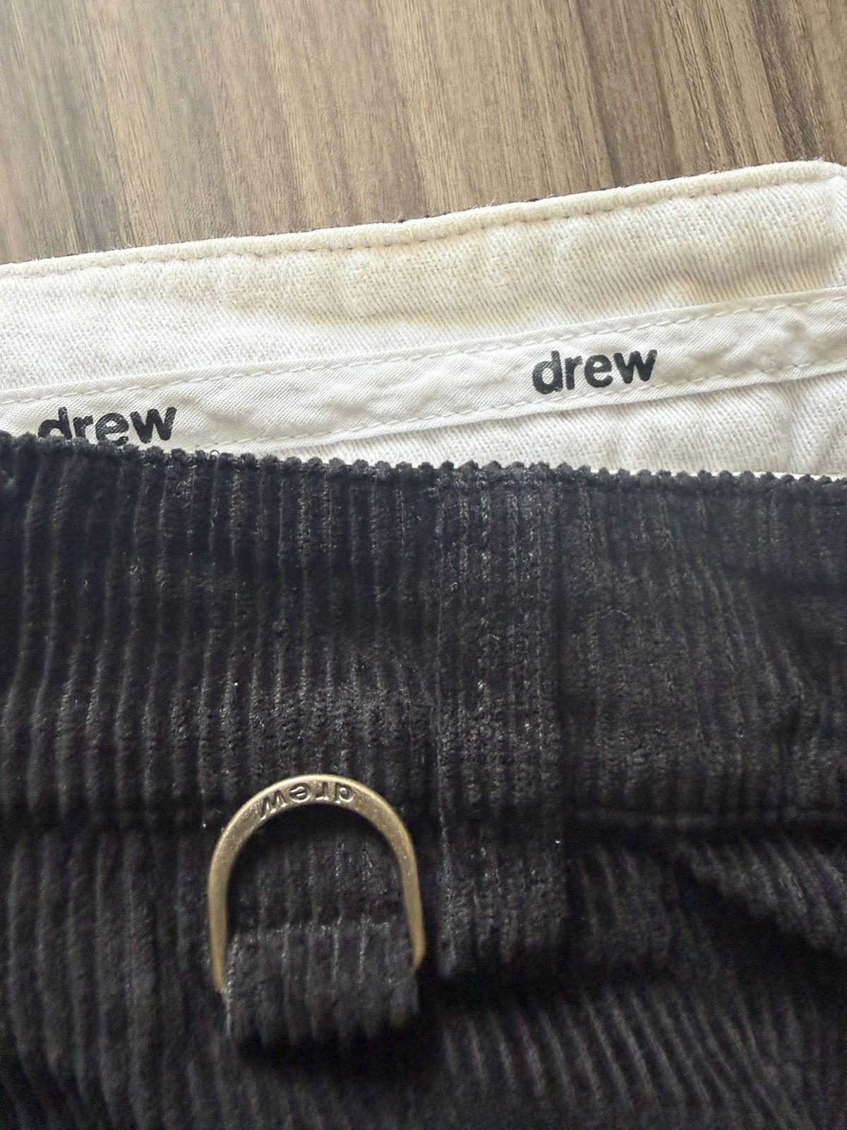 Drew House Drew House Black Corduroy Pants Size 30 straight Size US 30 / EU 46 - 3 Thumbnail