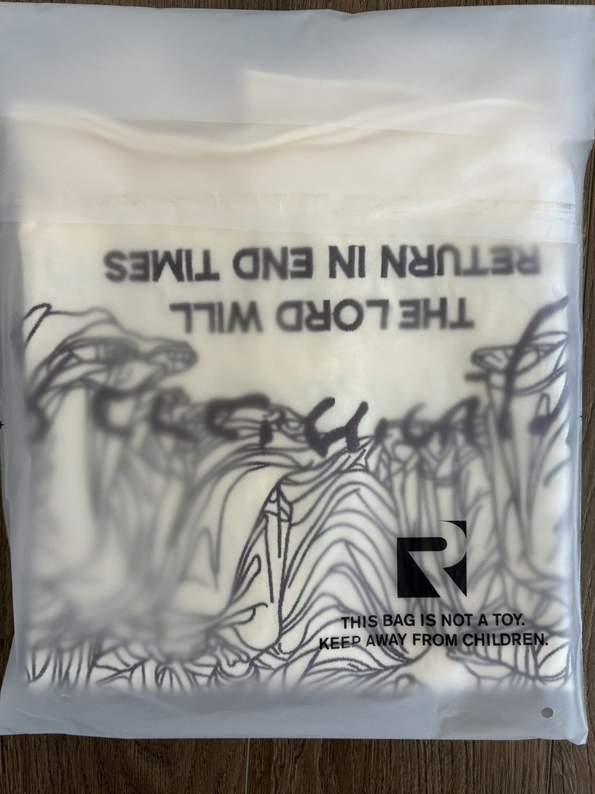 Other Reserve Kingdom Of God Embroidered (Bone) Mens Size S TShirt Size US S / EU 44-46 / 1 - 11 Thumbnail