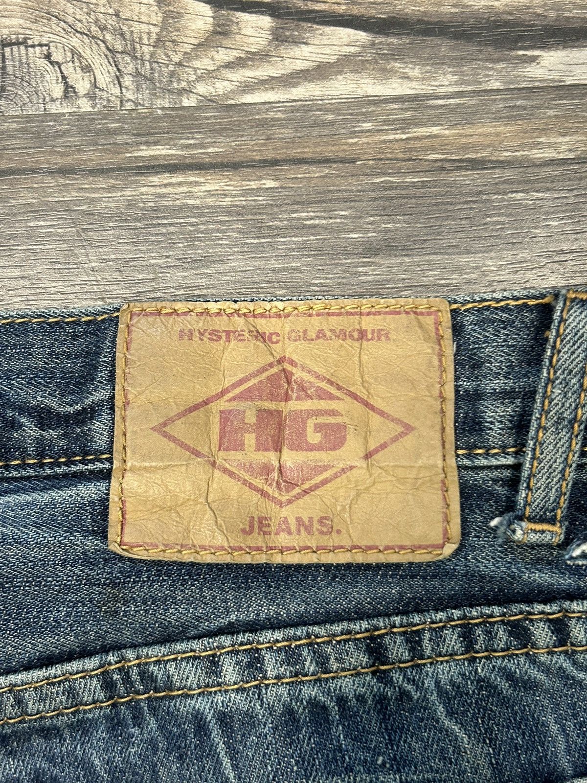Hysteric Glamour Hysteric Glamour “Too Drunk To F***” Faded Denim Size US 34 / EU 50 - 4 Thumbnail