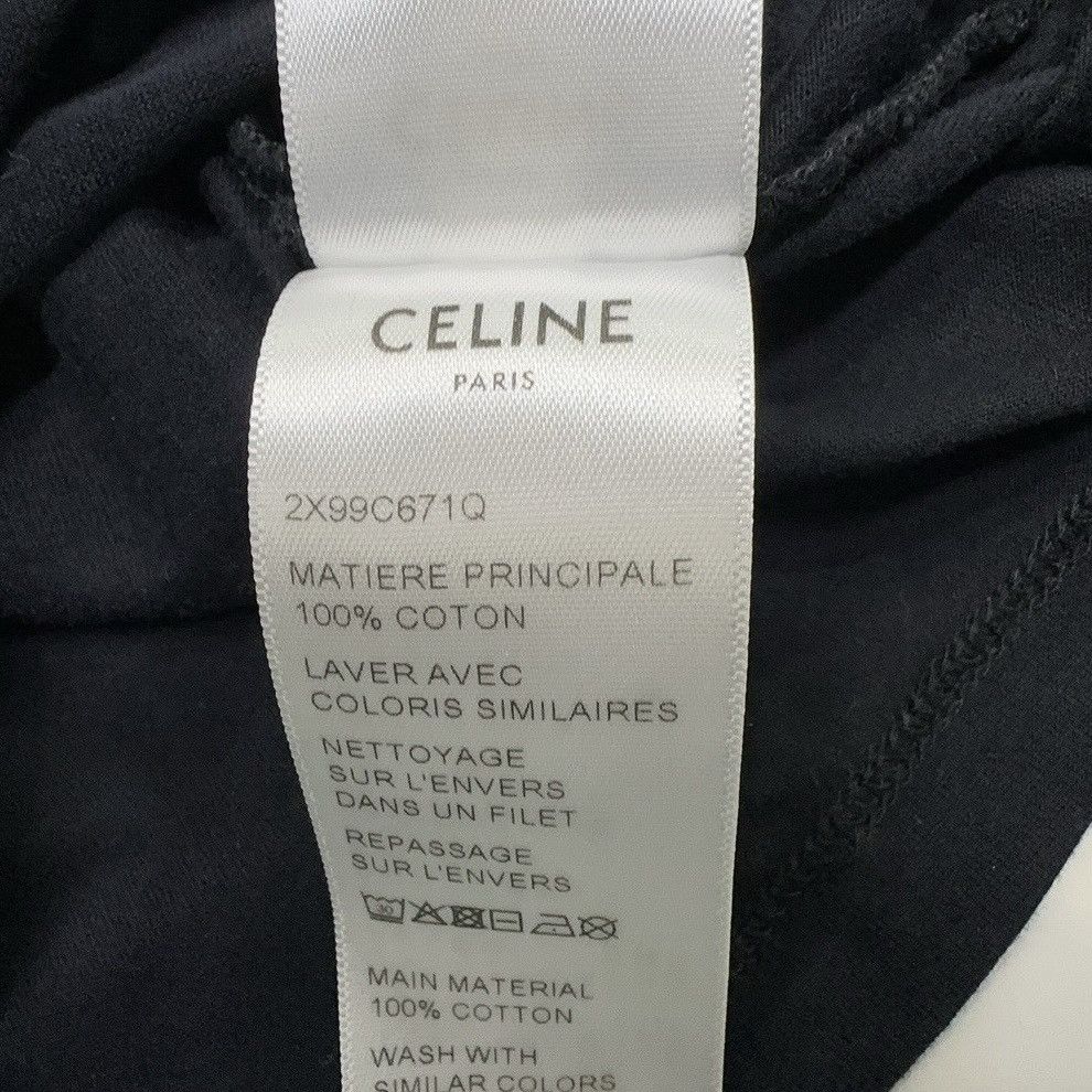 Celine Celine SS23 Paris T-shirt in cotton jersey Size XS / US 0-2 / IT 36-38 - 5 Thumbnail