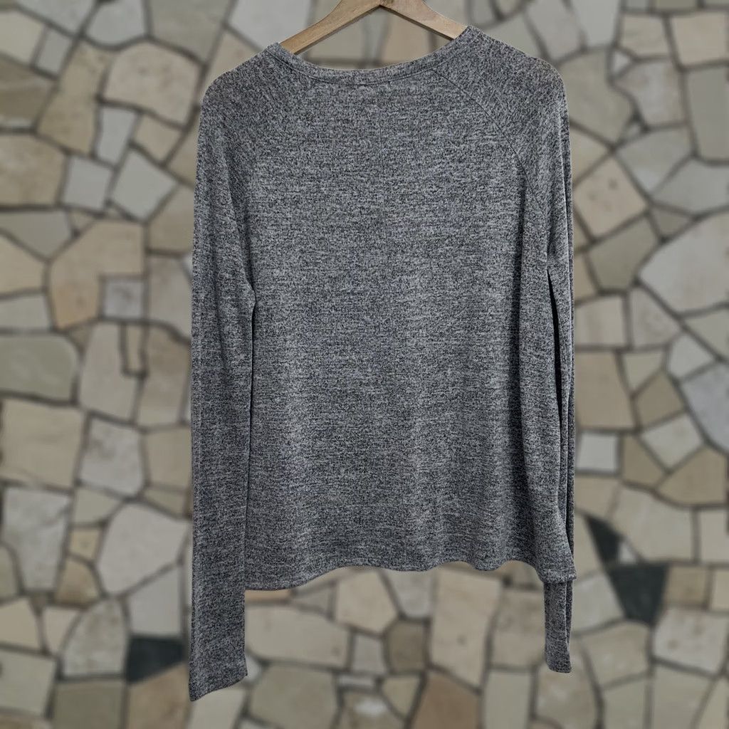 Rag & Bone Rag & Bone Camden Jean Gray Knit Long Sleeve T-Shirt Casual Pullover Crew Neck Women’s XS Size XS / US 0-2 / IT 36-38 - 1 Thumbnail