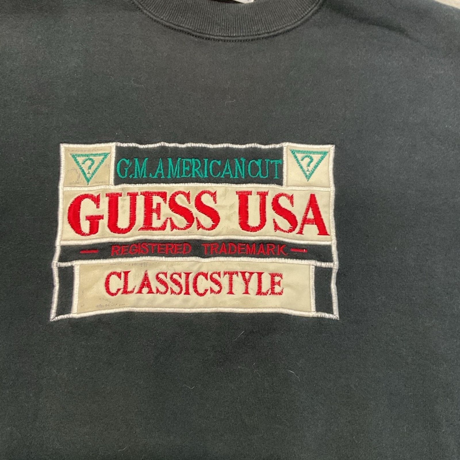 Guess Vintage 80’s Guess G.M.A. American Cut Sweater Size US XL / EU 56 / 4 - 4 Thumbnail