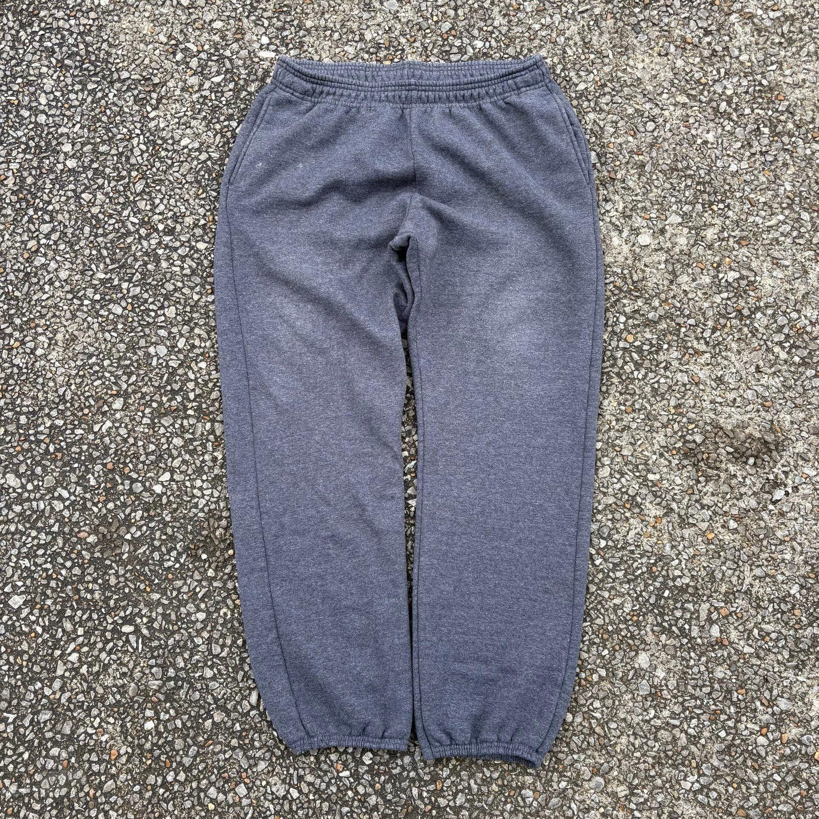 Hanes Vintage Gray Ultimate cotton sweatpants Size US 34 / EU 50 - 7 Thumbnail