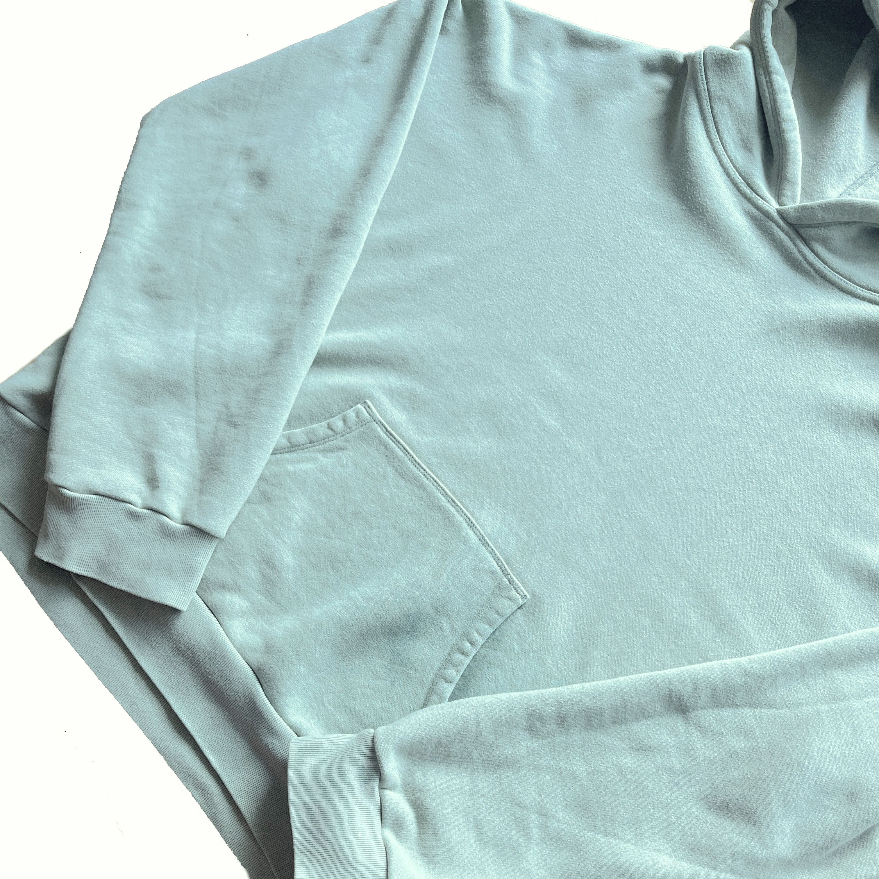Japanese Brand US1527 Sage Green Oversized Hoodie Size US S / EU 44-46 / 1 - 5 Thumbnail