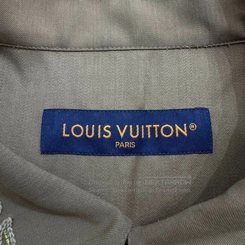 Louis Vuitton Louis Vuitton Floral Embroidered Shirt. Size US XL / EU 56 / 4 - 4 Thumbnail
