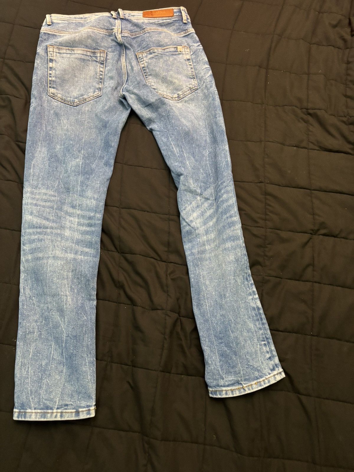 Zara Zara WAXED Skinny Jeans Size US 31 - 2 Thumbnail