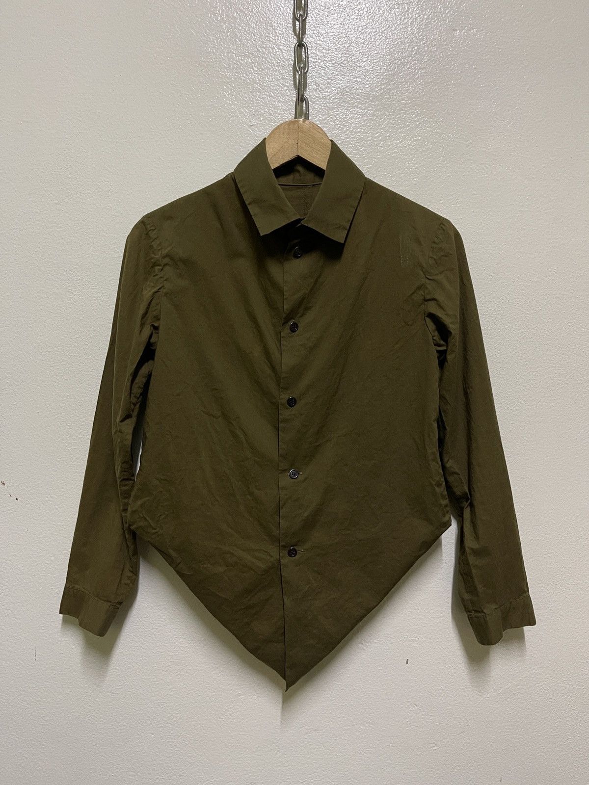 Yohji Yamamoto Yohji Yamamoto + Noir Button Up Size S / US 4 / IT 40 - 1 Thumbnail