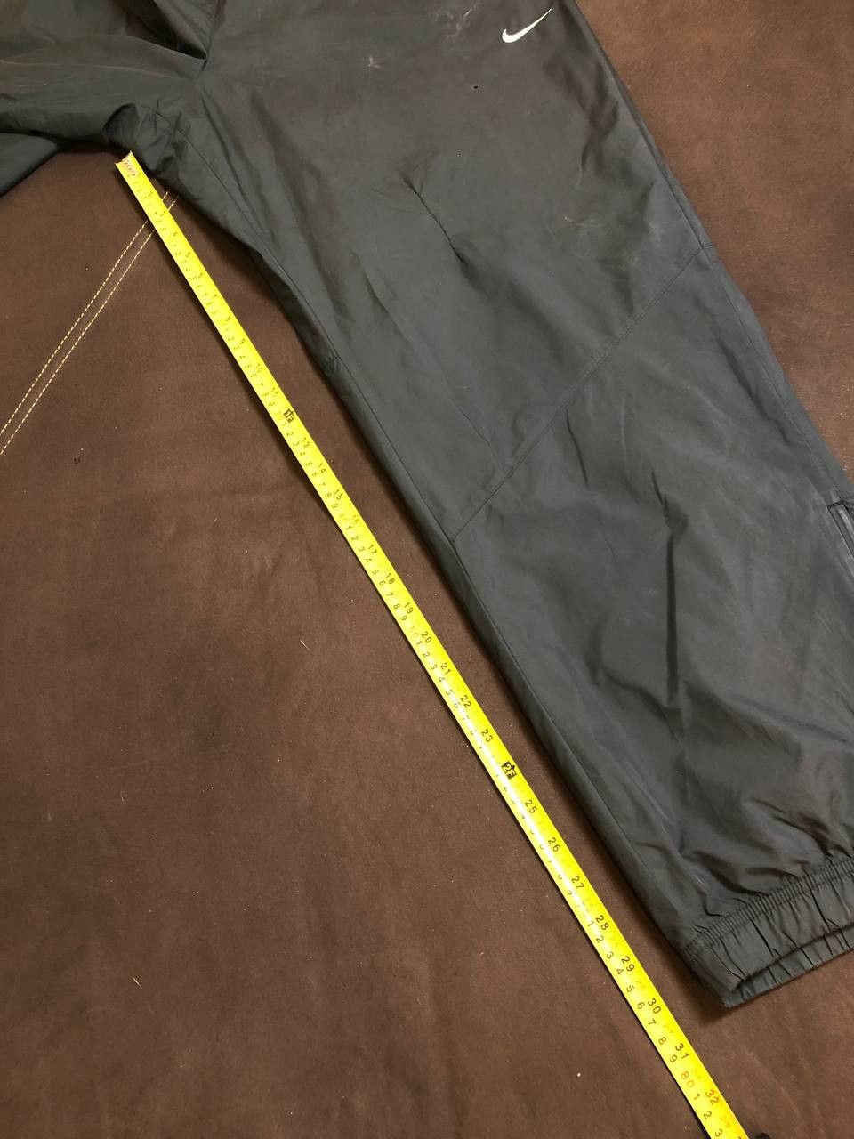 Nike Nike Nylon Pants Mens Black Track Activewear Windbreaker Size US 38 / EU 54 - 9 Thumbnail