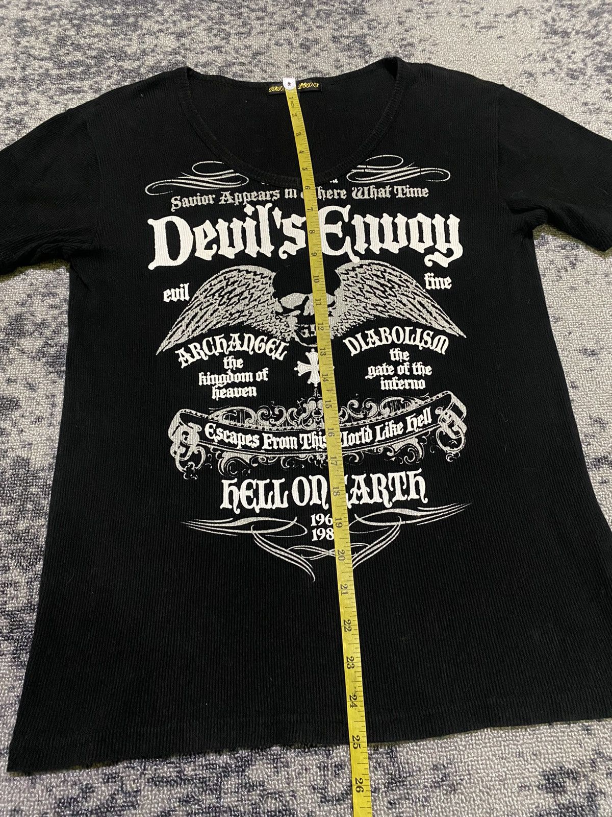 Hysteric Glamour Y2k Devil’s skull ifsixwasnine tshirt Size US M / EU 48-50 / 2 - 7 Thumbnail