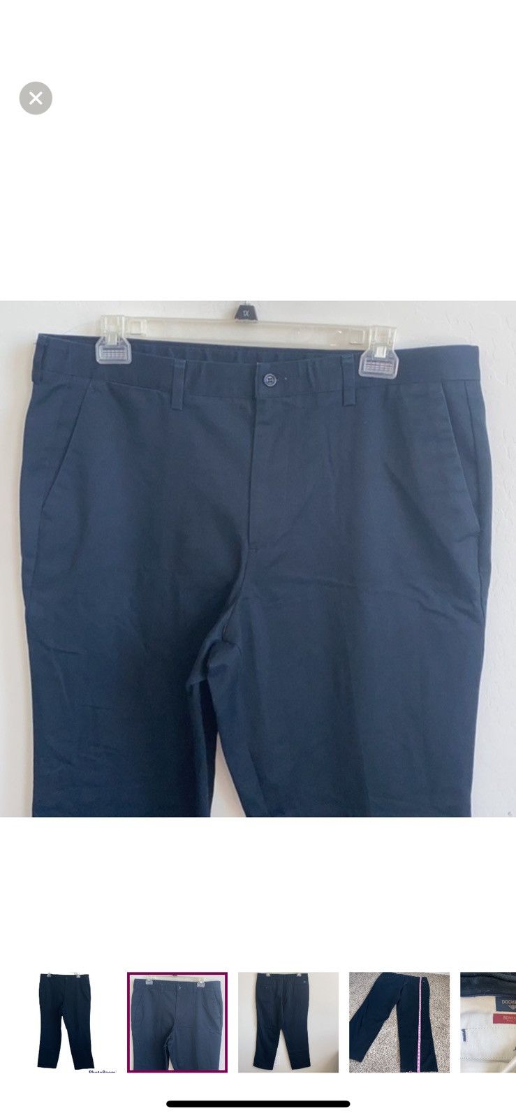 Dockers Dockers flat front black slacks size 42 Size US 42 / EU 58 - 4 Thumbnail
