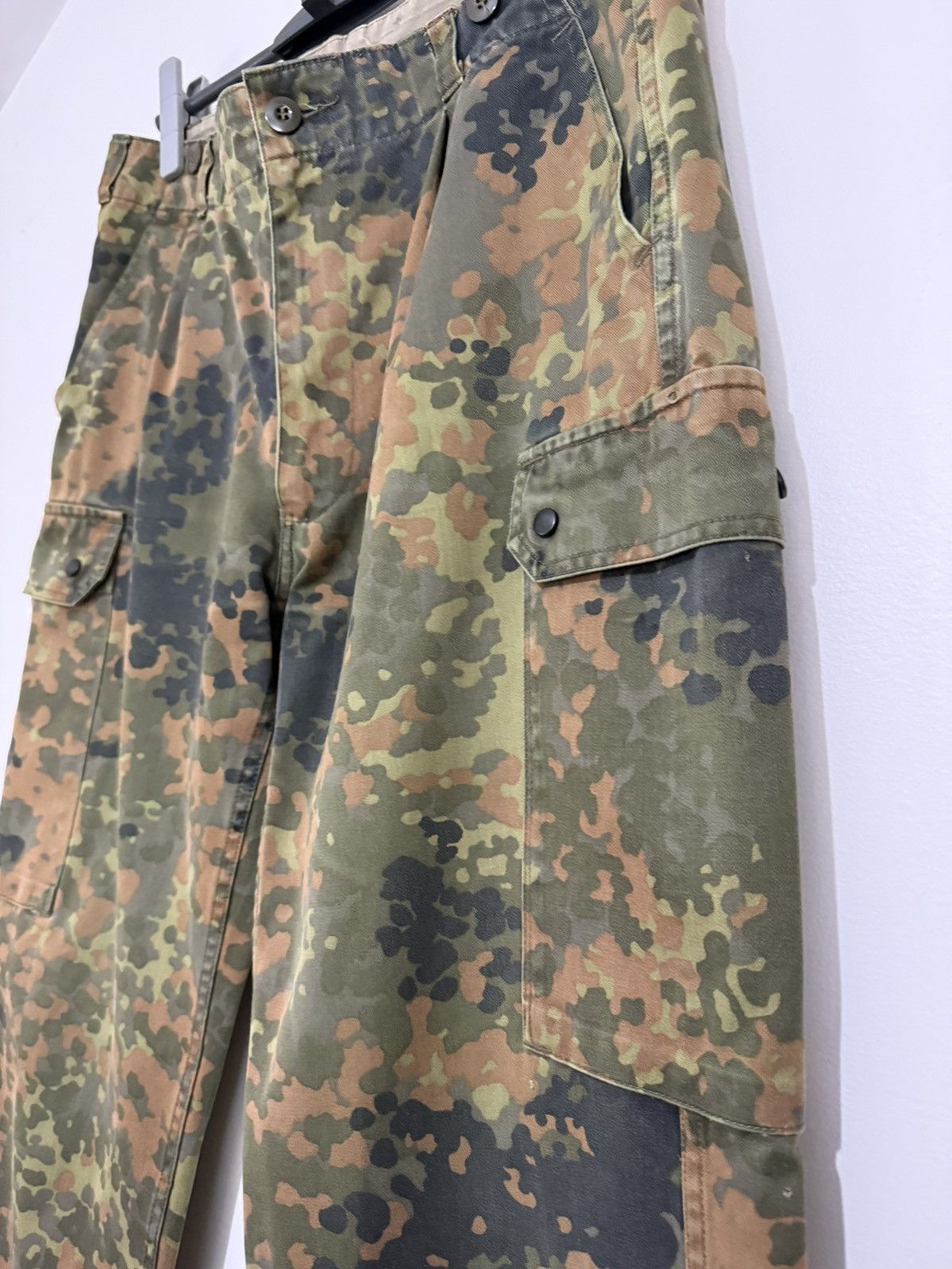 Vintage Vintage German Flecktarn military Cargo battle pants Size US 36 / EU 52 - 4 Thumbnail