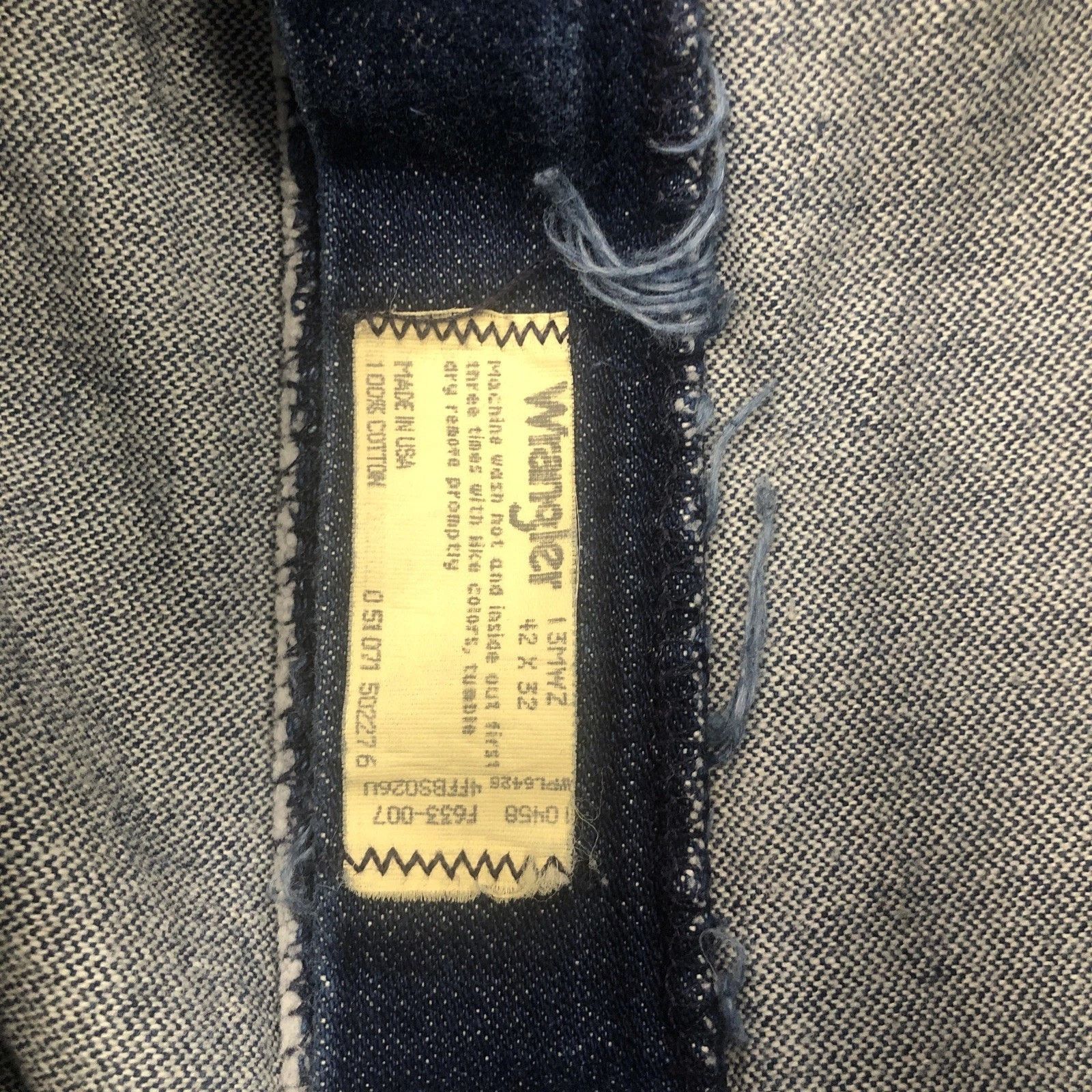 Wrangler Wrangler - 13MWZ Made in USA Cowboy Cut Jeans – 42x32 Size US 42 / EU 58 - 12 Thumbnail