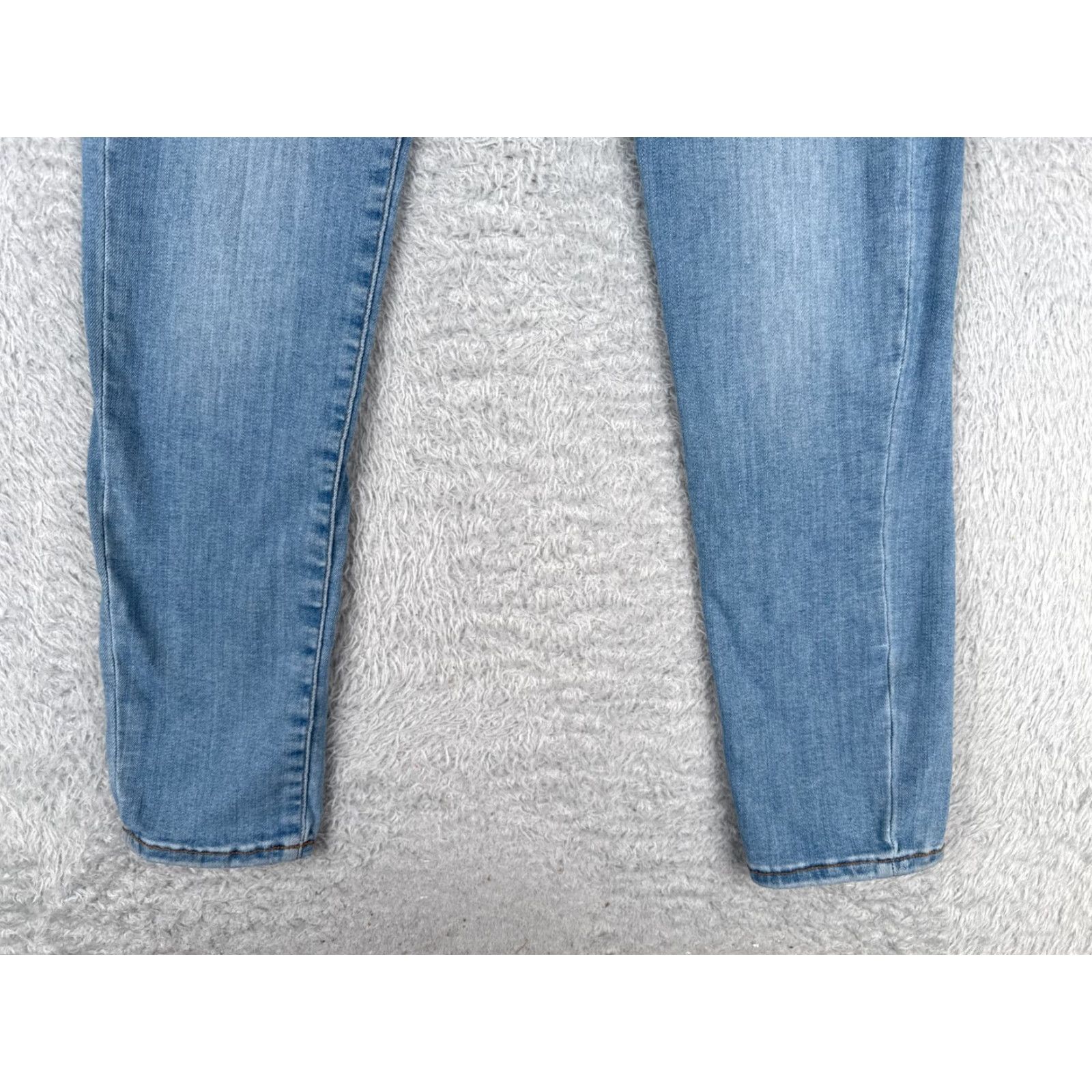 Forever 21 Forever 21 Jeans Women 28 Blue High Rise Skinny Denim Light Cotton Blend 25x28 Size 28" / US 6 / IT 42 - 2 Thumbnail