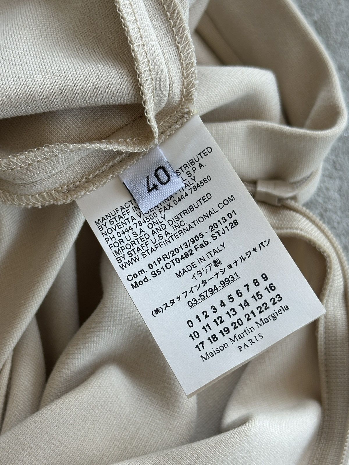 Maison Margiela Maison Martin Margiela SS2013 Beige Draped Dress Women’s S Size S / US 4 / IT 40 - 6 Thumbnail
