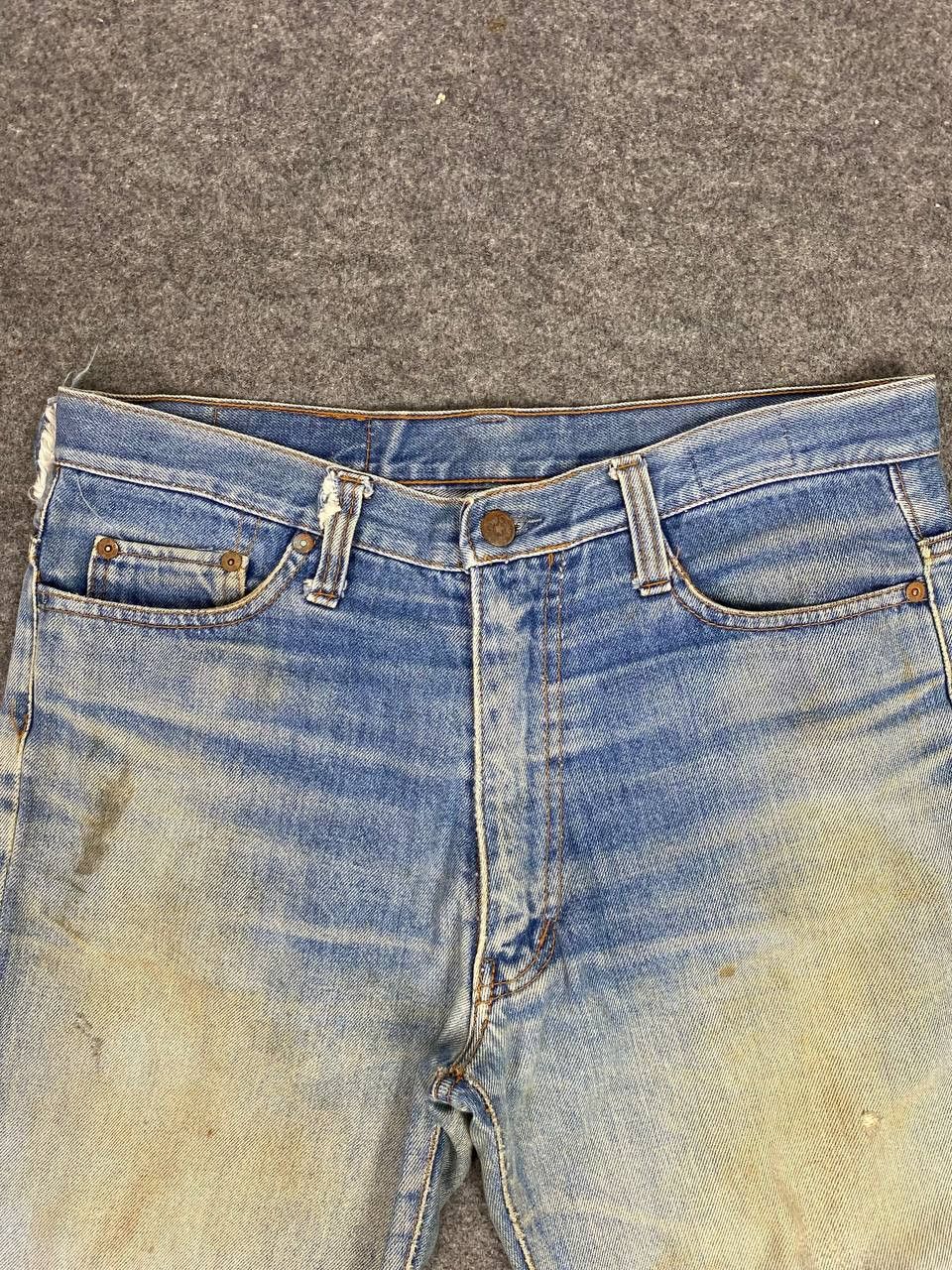 Japanese Brand vintage modoc japan bootcut flare distressed denim Size US 34 / EU 50 - 8 Thumbnail