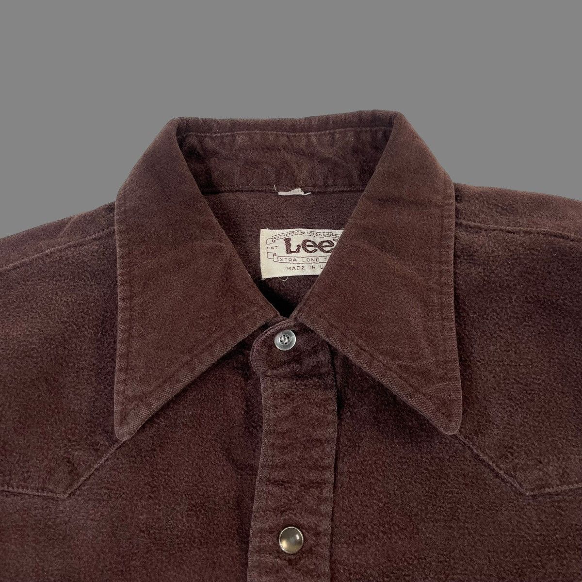 Lee × Vintage Vintage 1980s Lee button up shirt Size US L / EU 52-54 / 3 - 3 Thumbnail