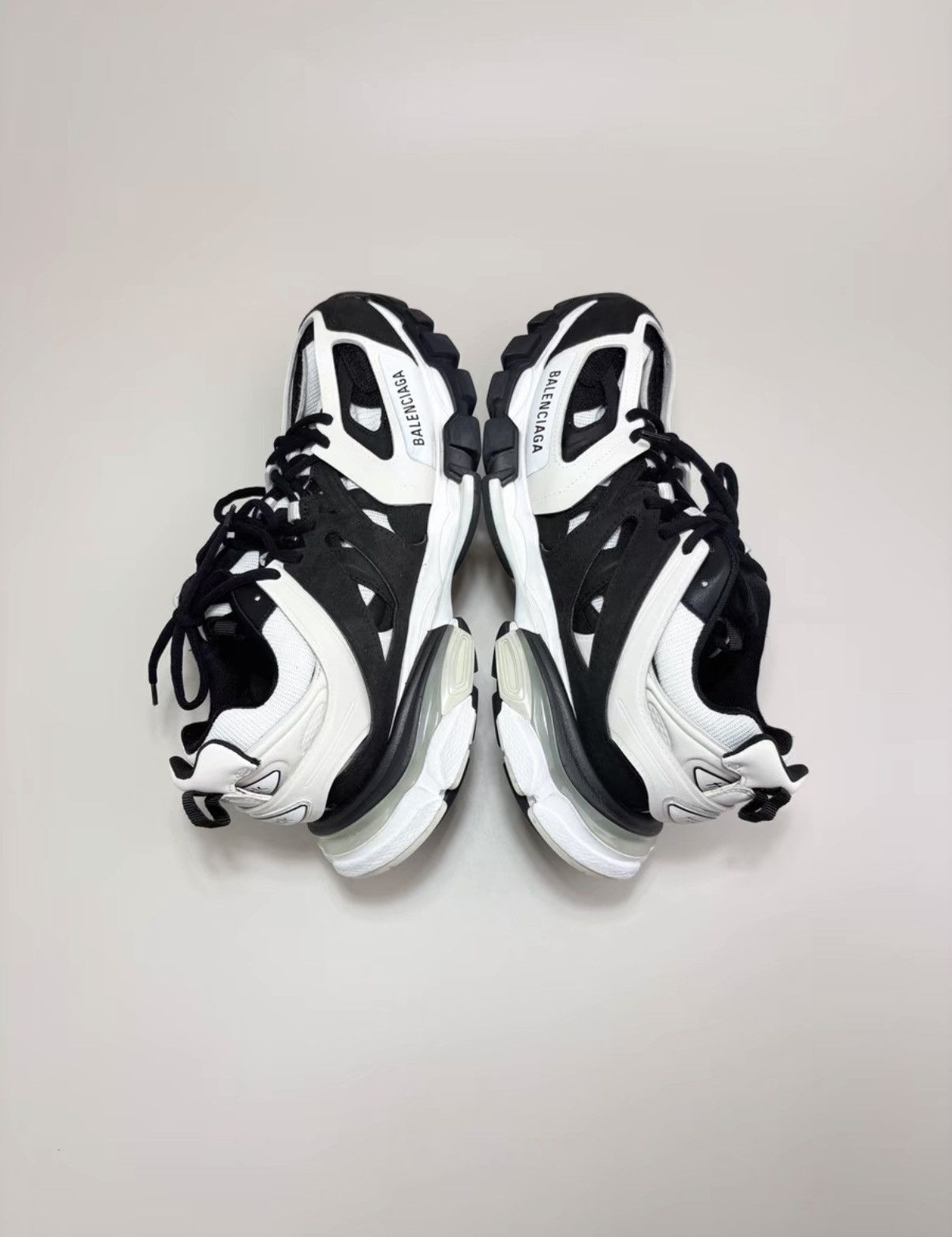 Balenciaga BALENCIAGA TRACK 1.0 Black & White Panda Sneakers K1 Size US 9.5 / EU 42-43 - 5 Thumbnail