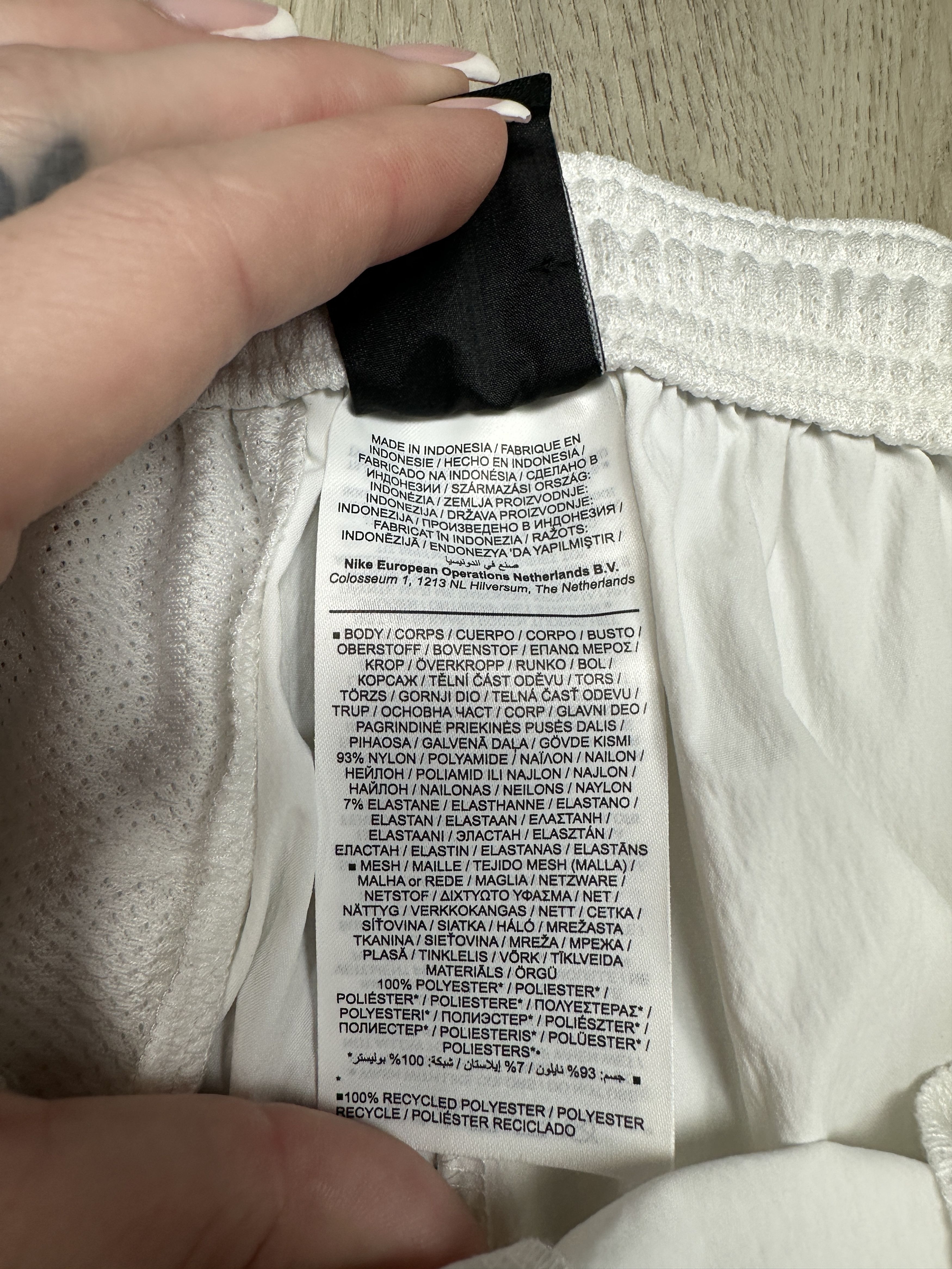 Nike Nike England Mens Nylon Track Pants Size US 30 / EU 46 - 6 Thumbnail
