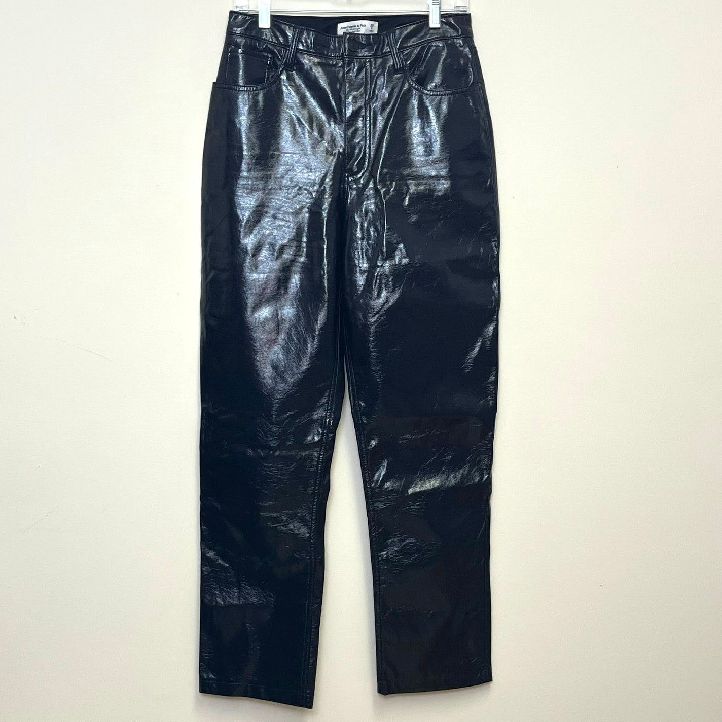 Abercrombie & Fitch Abercrombie & Fitch Curve Love 90s Straight High Rise Vegan Size 30" / US 8 / IT 44 - 1 Thumbnail