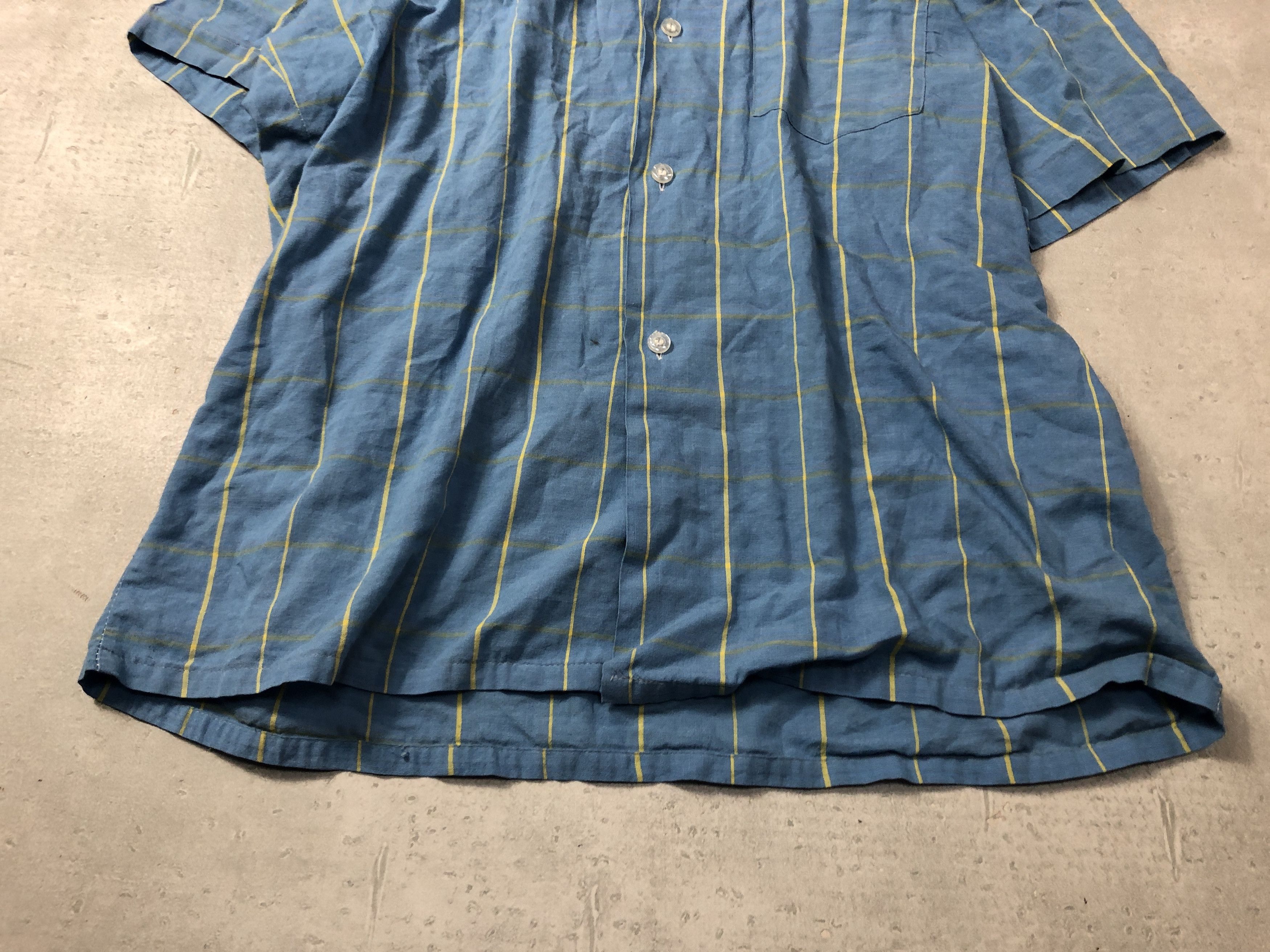 Vintage Vintage check camp collar shirt 11-4-51 102 Size US M / EU 48-50 / 2 - 5 Thumbnail