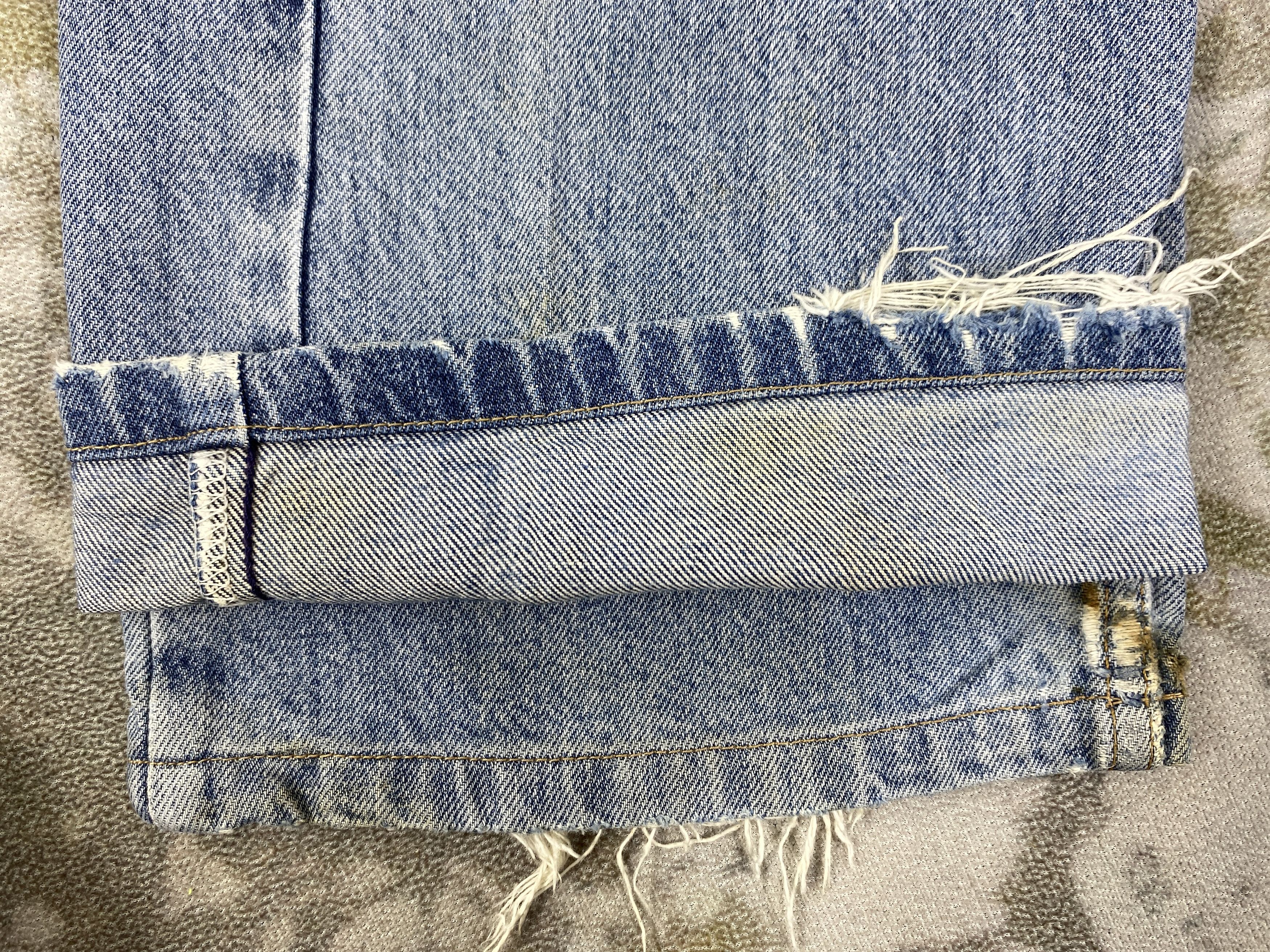 Levi's Blue Wash Vintage Levi's 612 Orange Tab Jeans -JN914 Size US 29 - 16 Thumbnail