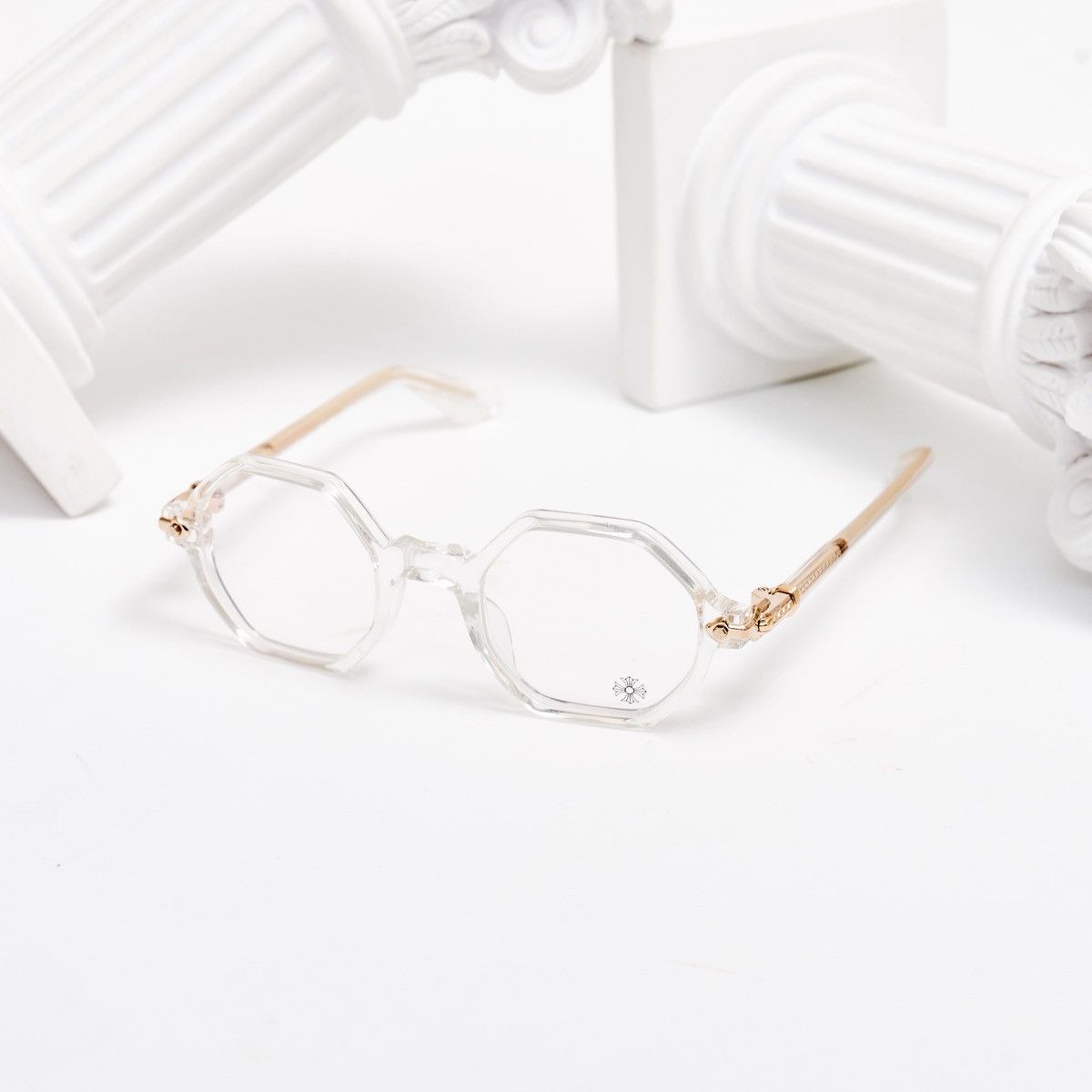 Chrome Hearts CHROME HEARTS CLITCO CRYSTAL GLASSES Size ONE SIZE - 1 Thumbnail