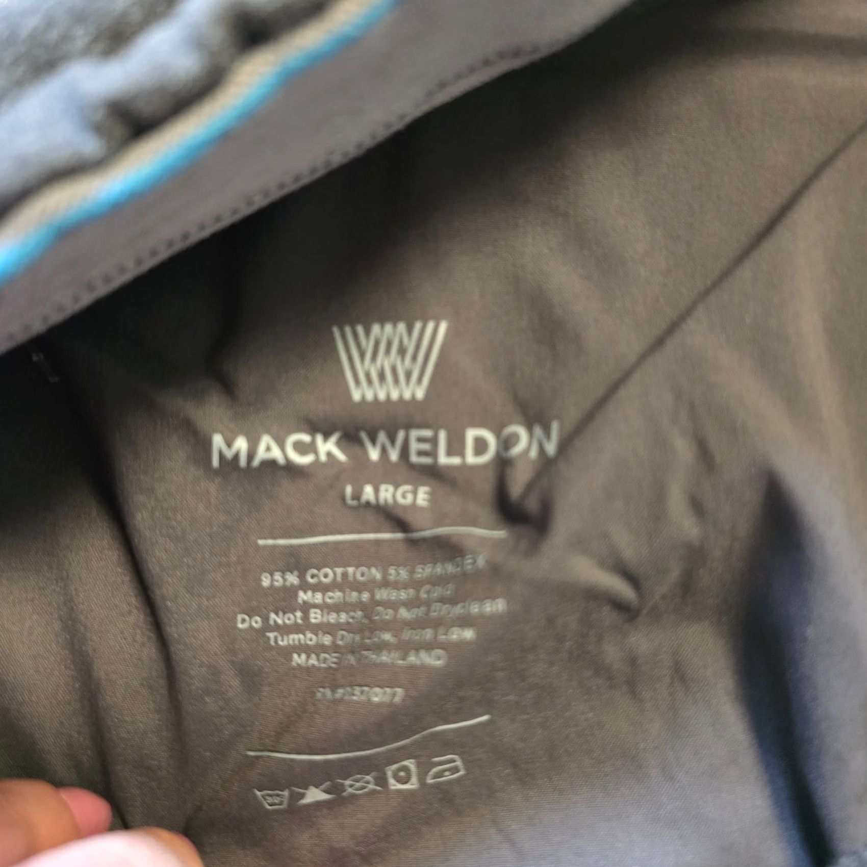 Vintage Mac Weldon Pants Mens Size Large Gray Sweatpants Tapered Casual Pull On Athletic Regular Waist 32 in Pockets Elastic Waist Cotton Spandex Size US 33 - 5 Thumbnail