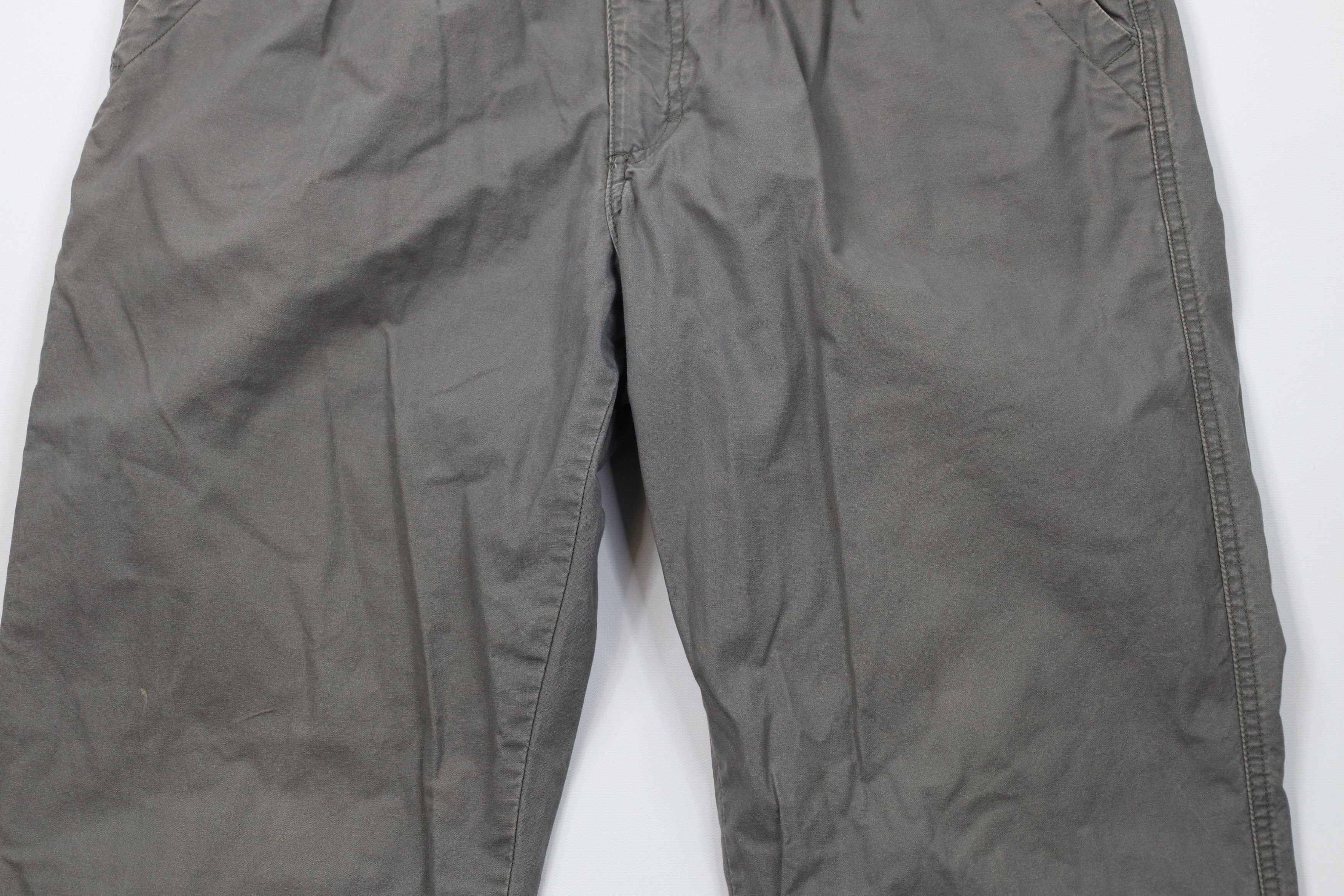 Cabelas Vintage Cabelas Wide Leg Trekking Hiking Pants Green Cotton Size US 36 / EU 52 - 3 Thumbnail