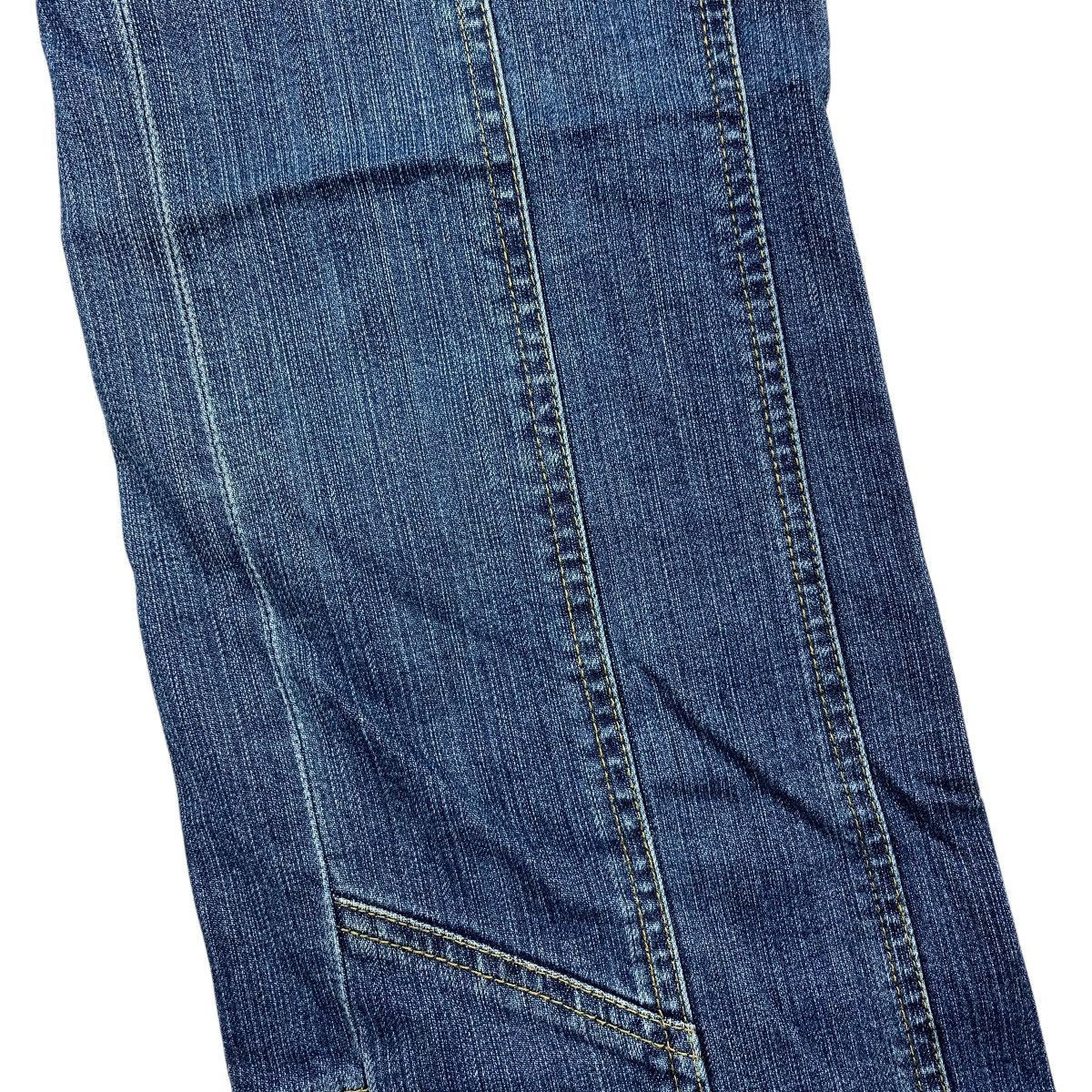 Sonia Rykiel × Vintage Vintage SONIA RYKIEL women flared reconstructed blue jeans Size 30" / US 8 / IT 44 - 13 Thumbnail