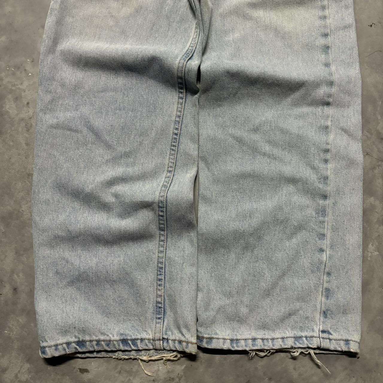 Japanese Brand × Vintage Vintage Y2K/2000s Grunge Light Wash Skater Denim Jeans! Size US 34 / EU 50 - 6 Thumbnail