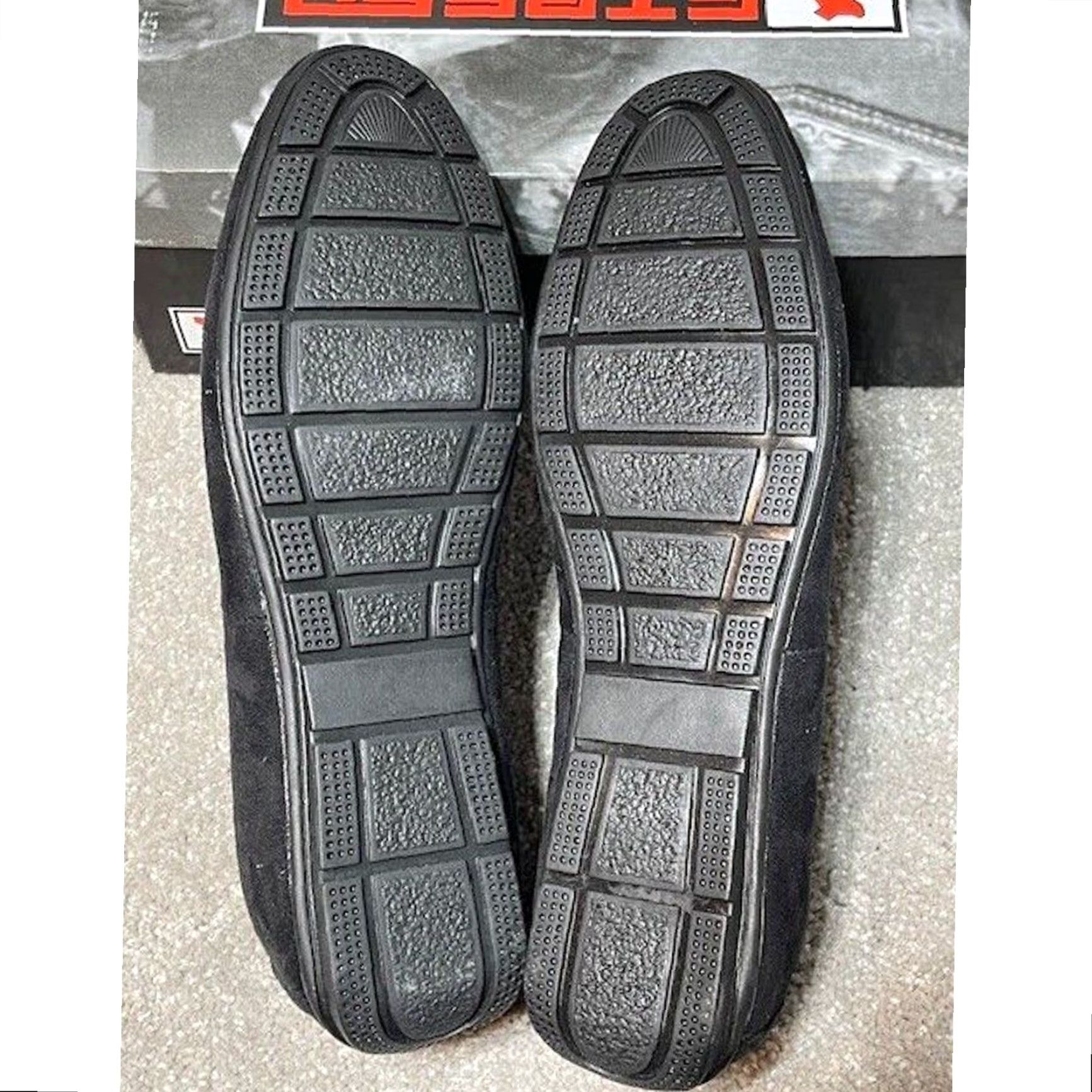 Vintage Fiesso Loafers Slip On Driving Moccassin Suede Comfort 7 Men Casual Workwear Black Uk 6.5 Us 7 EU 40 Loafer Closed Toe Slip On Size US 7 / EU 40 - 6 Thumbnail