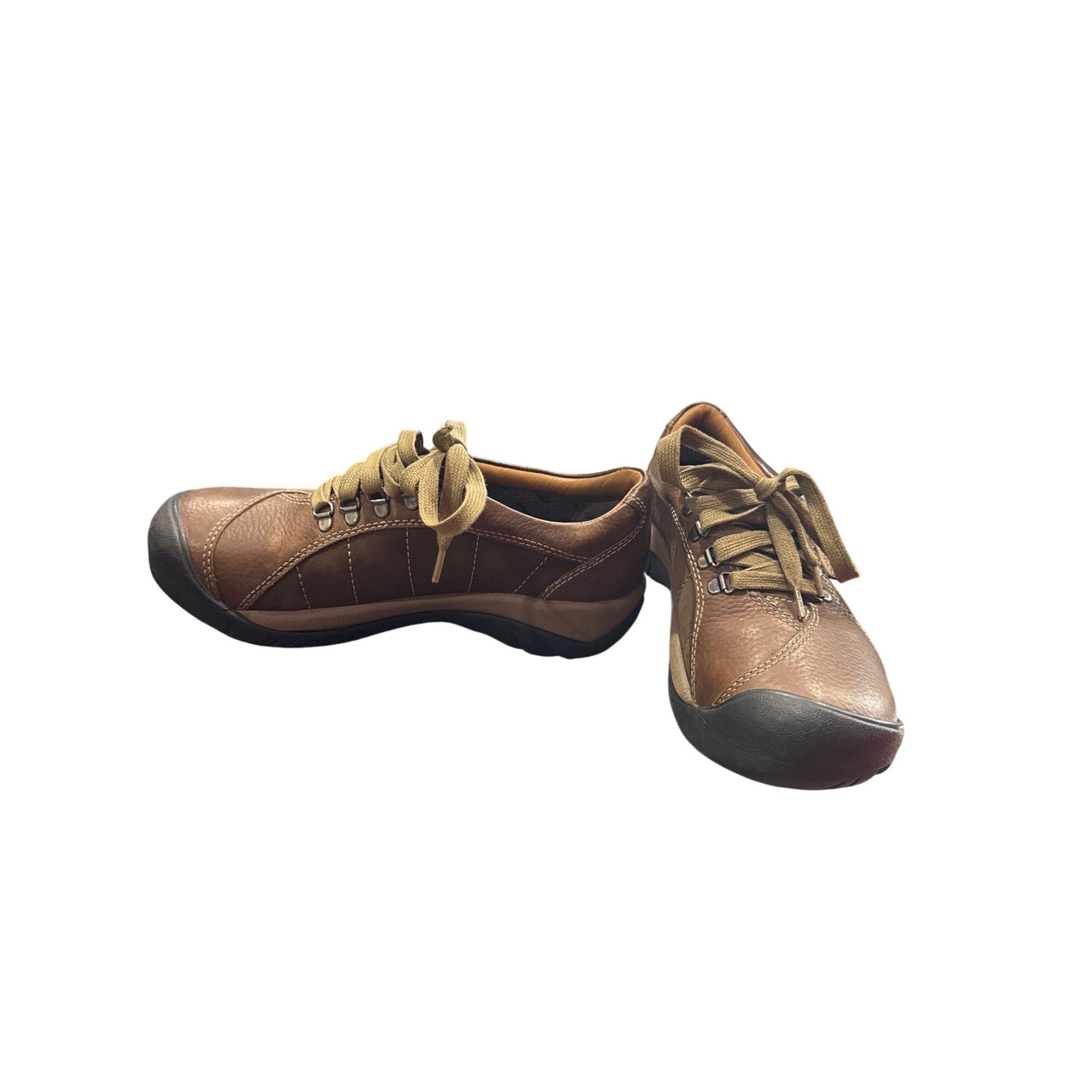 KEEN Keen Presidion Womens Brown Leather Hiking shoes Size 7 SKU Size US 7 / IT 37 - 2 Thumbnail