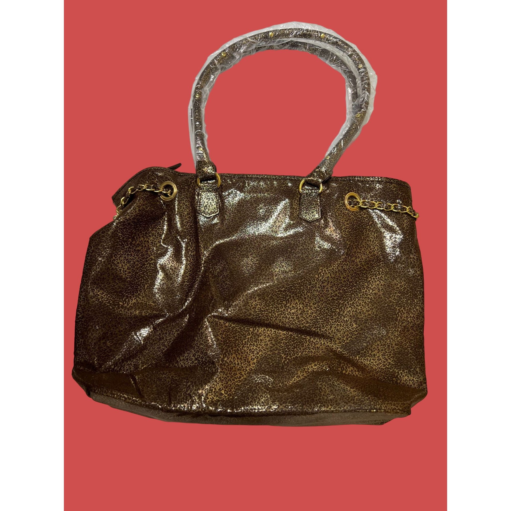 Other Mary Kay - Large Women's Gold Lame Shoulder / Handbag w / Go Size ONE SIZE - 2 Thumbnail