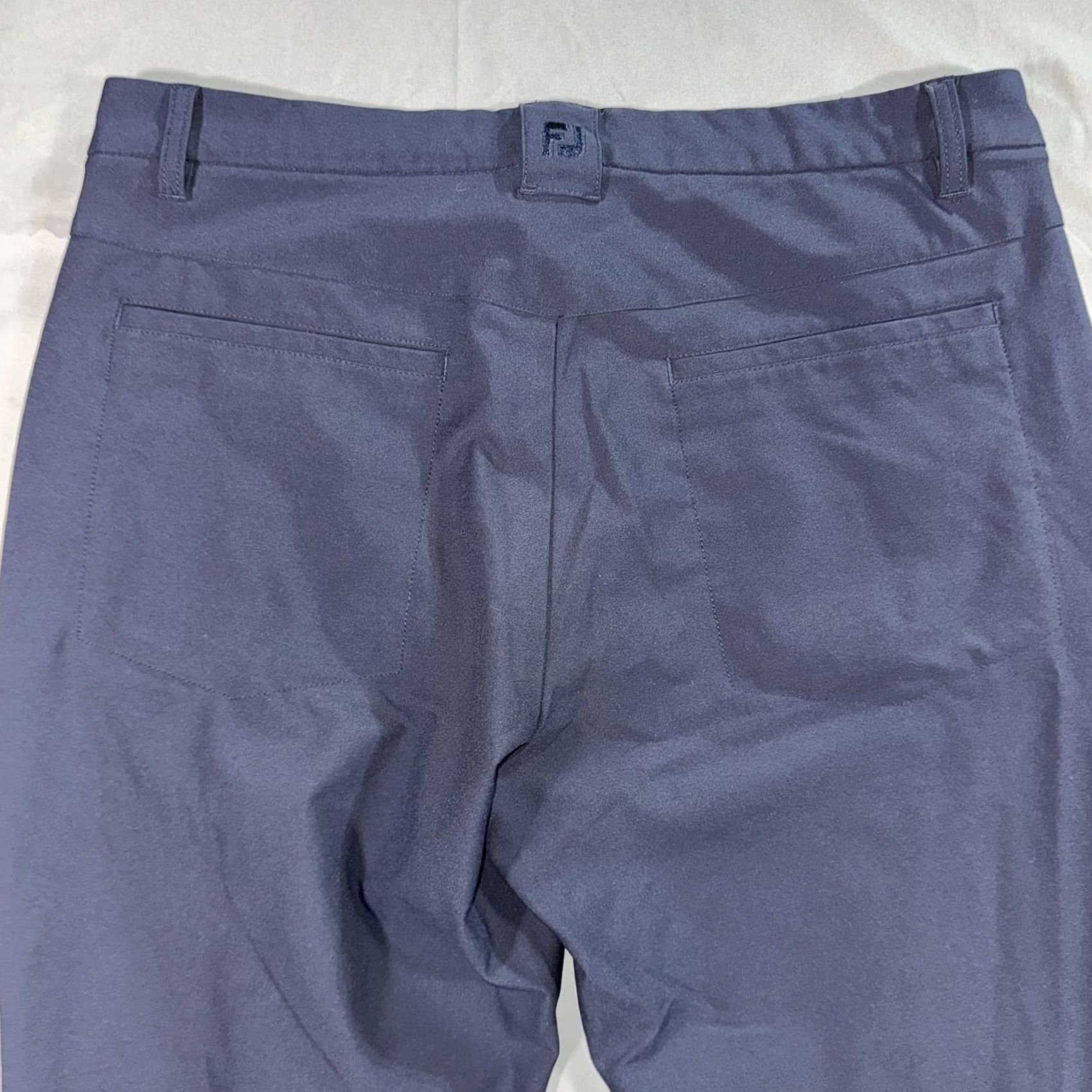 Footjoy FootJoy Pants Mens 34x30 Blue Stretch Khakis Chino Golf Regular Fit with Pockets Size US 34 / EU 50 - 6 Thumbnail