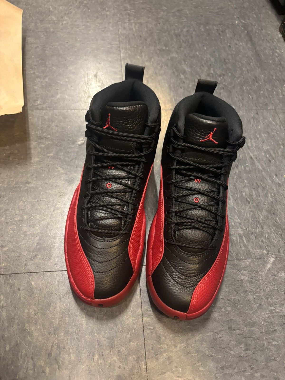 Jordan Brand × Nike Air Jordan 12 Retro “Flu Game” Black and Varsity Red Size US 10 / EU 43 - 6 Thumbnail