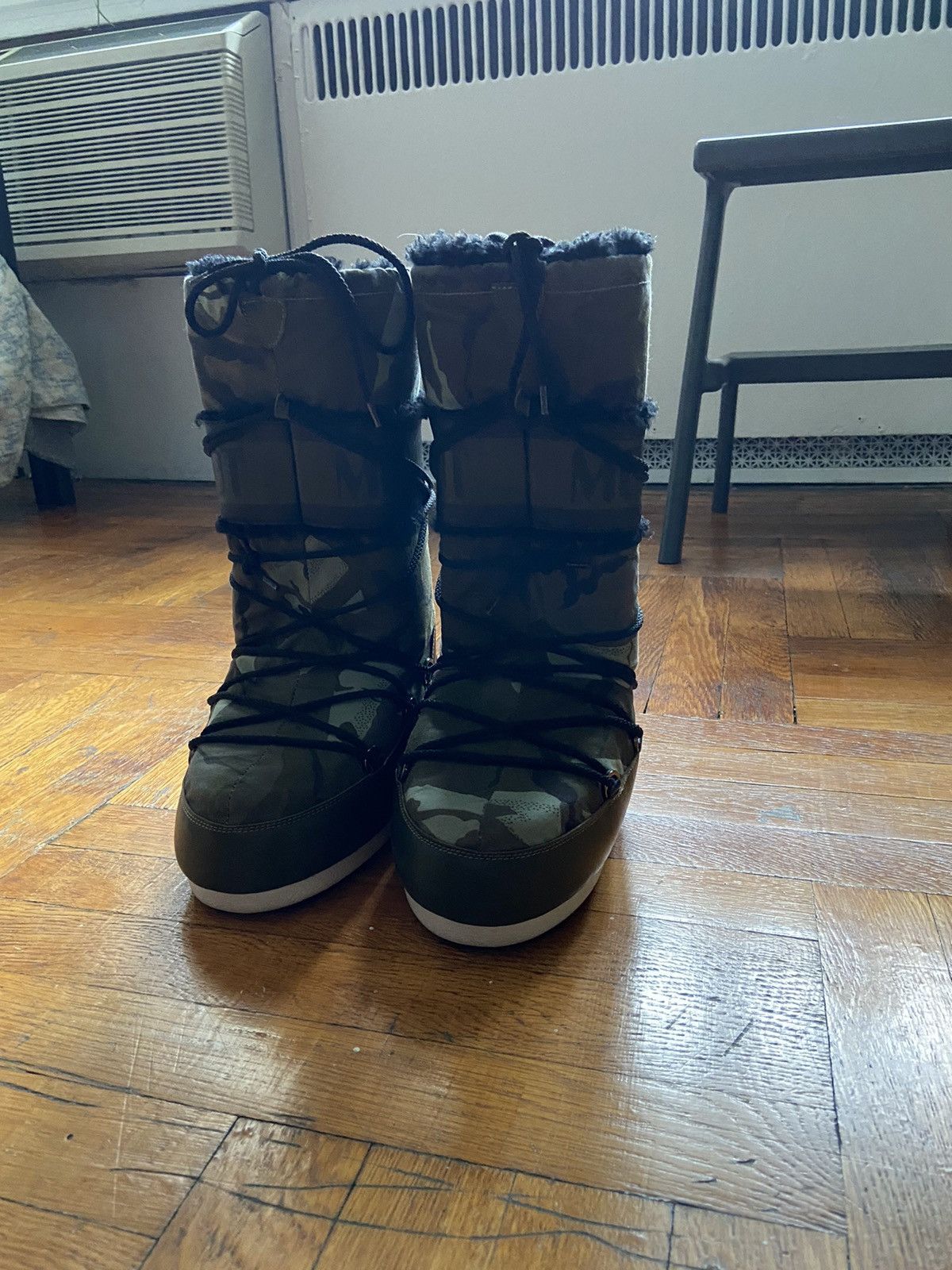 Yves Salomon Camo Moon Boots. Size US 5.5 / IT 35.5 - 5 Thumbnail