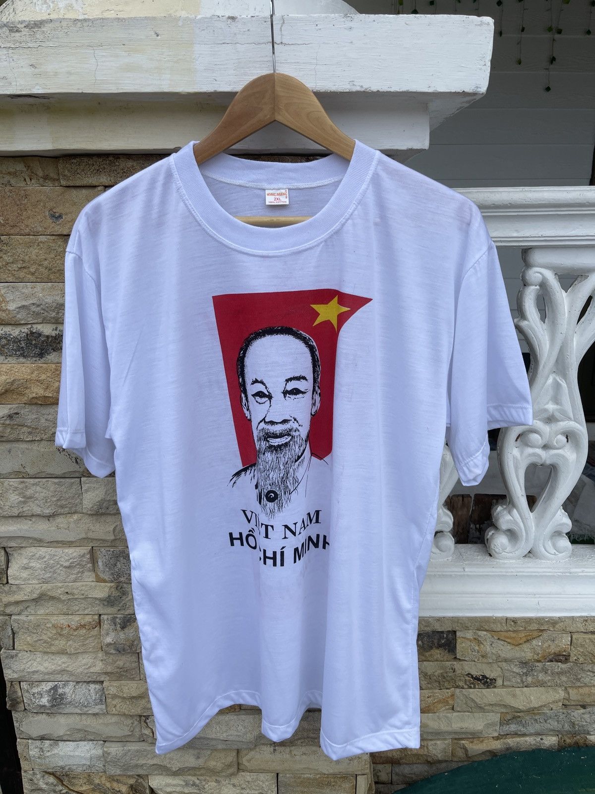 Vintage Rare🔥Vintage 90s Dictator President Vietnam Ho Chi Minh Size US XL / EU 56 / 4 - 3 Thumbnail