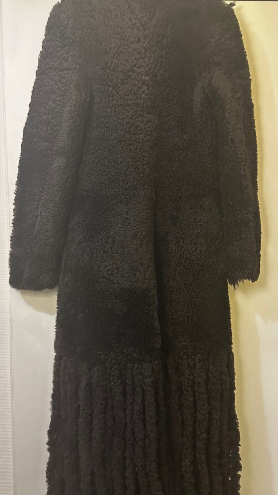 Bottega Veneta Bottega Veneta FW20 Teddy Shearling Fringe Coat Size XS / US 0-2 / IT 36-38 - 8 Thumbnail