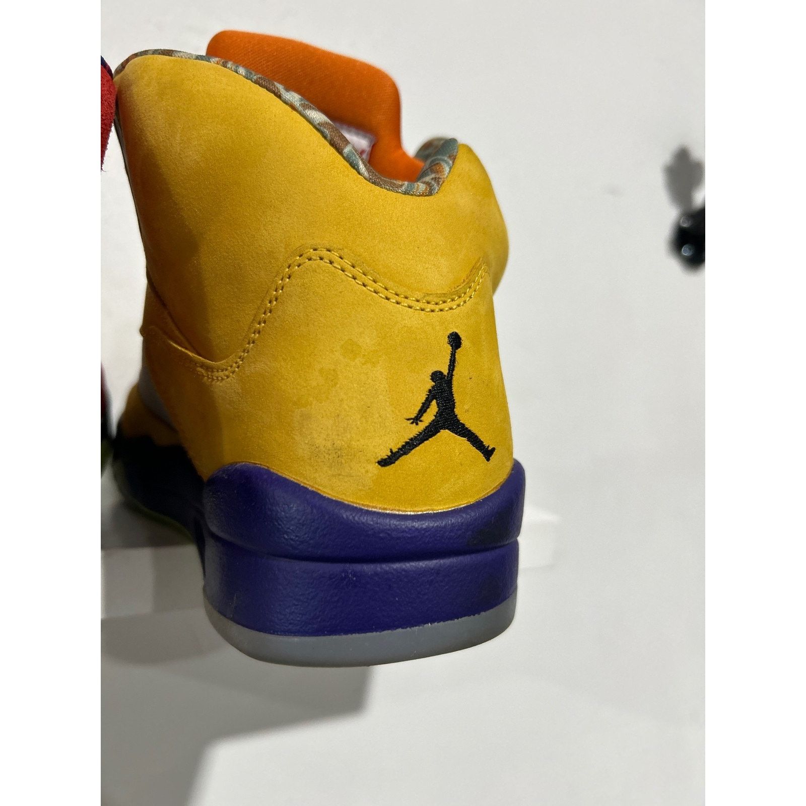 Nike JORDAN 5 RETRO 'WHAT THE' SIZE 9.5 PREOWNED Size US 9.5 / EU 42-43 - 3 Thumbnail