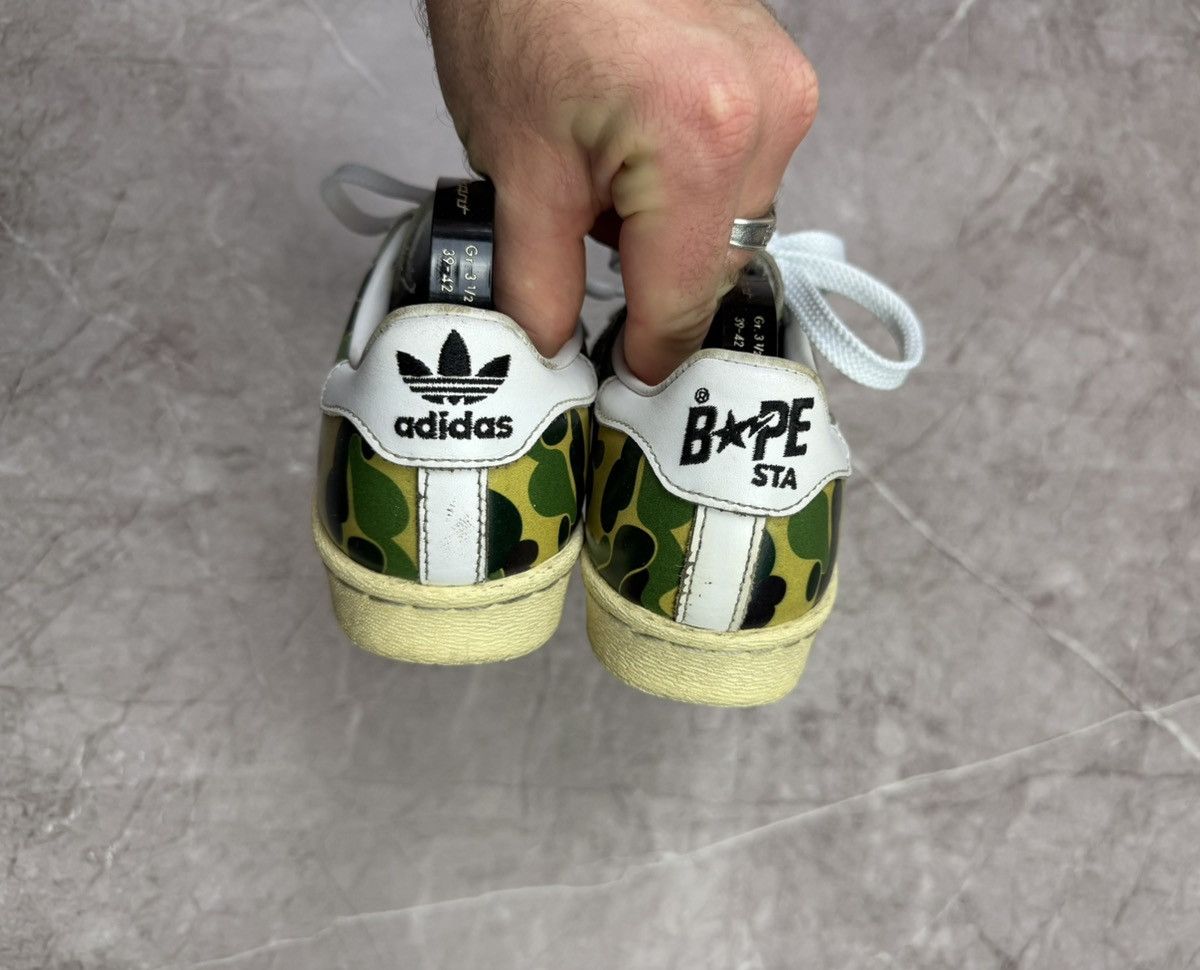 Adidas × Bape Adidas Superstar Bape ABC Camo Green A Bathing Ape Size Size US 6 / IT 36 - 15 Thumbnail
